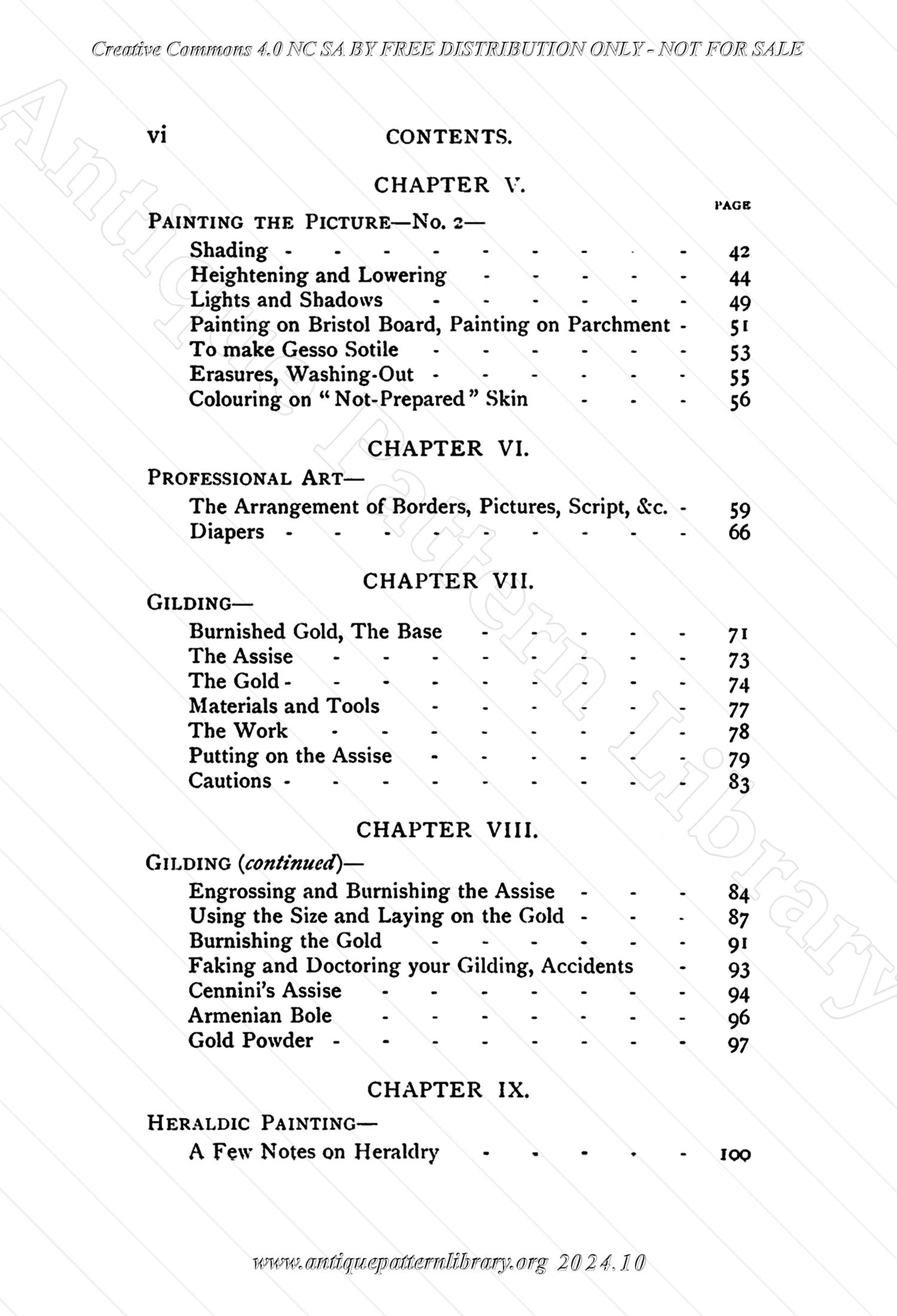 B-SW069 Illuminating and Missal Painting