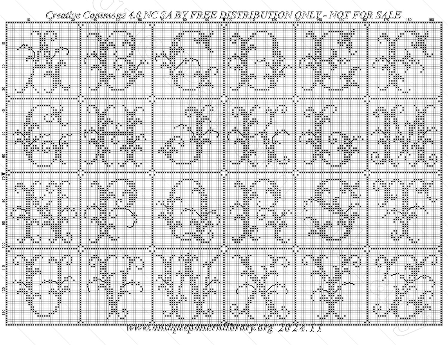 C-SW005 Alphabets varis