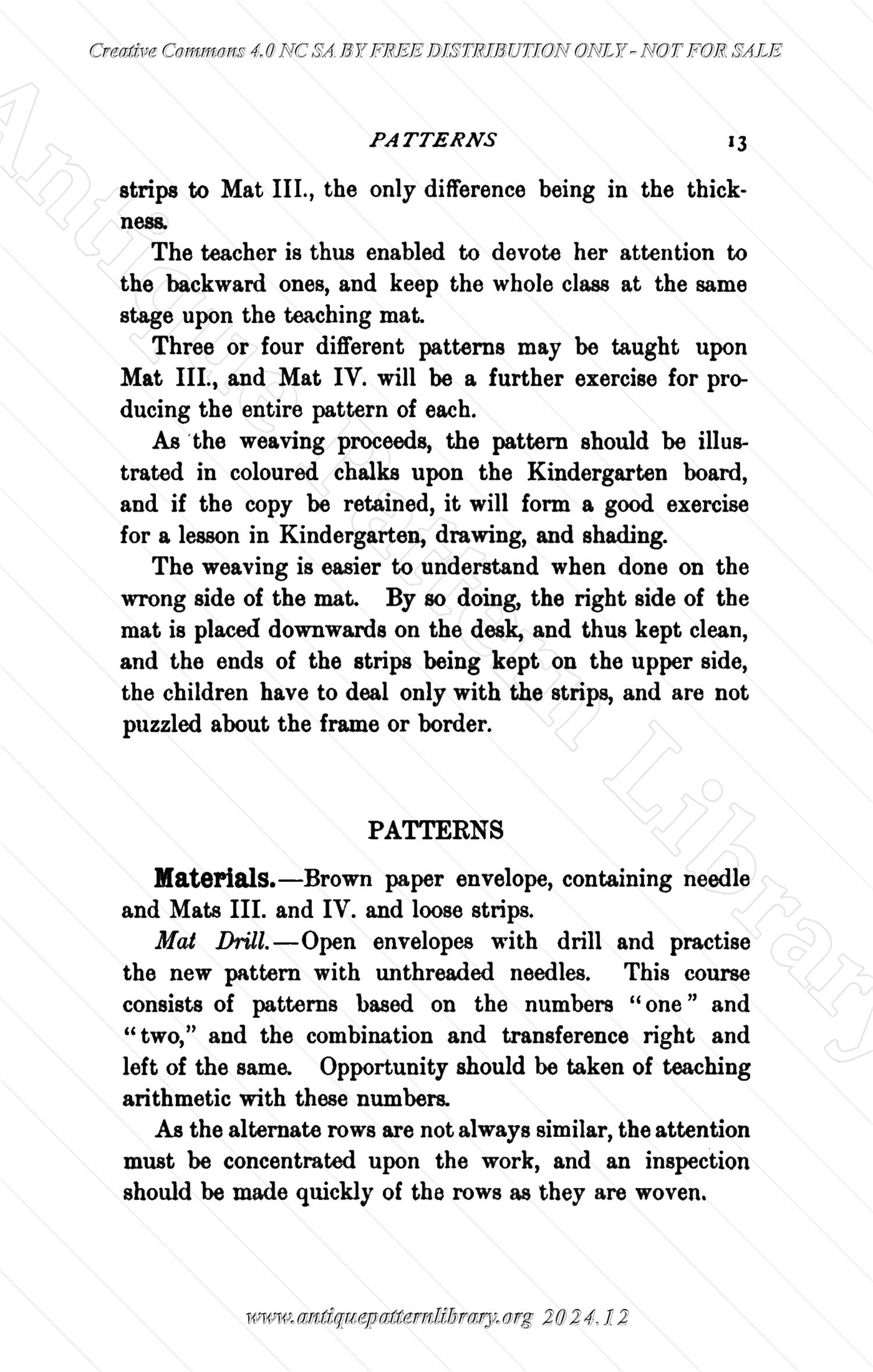 C-YS184 Varied Occupations in Weaving