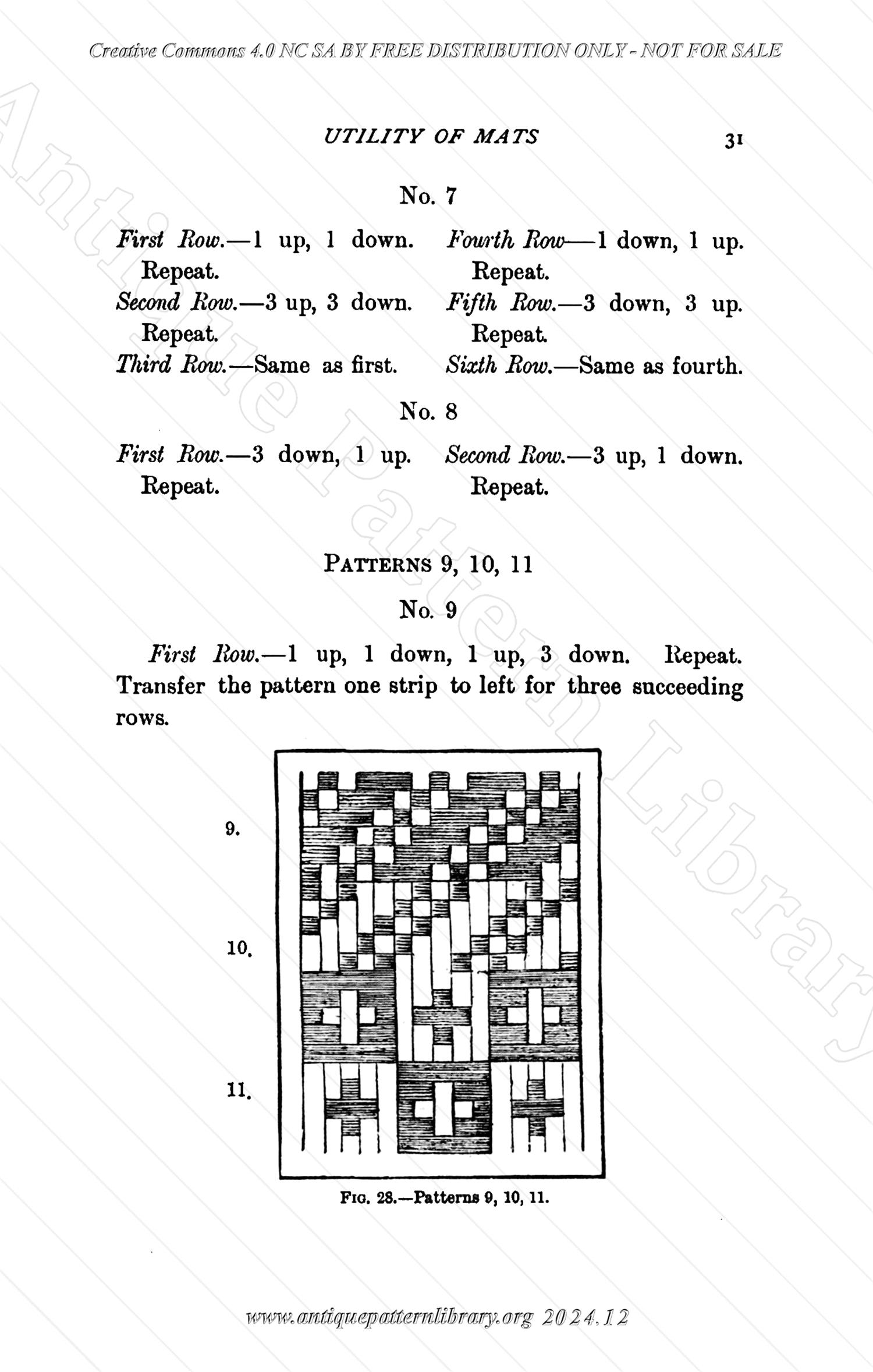 C-YS184 Varied Occupations in Weaving