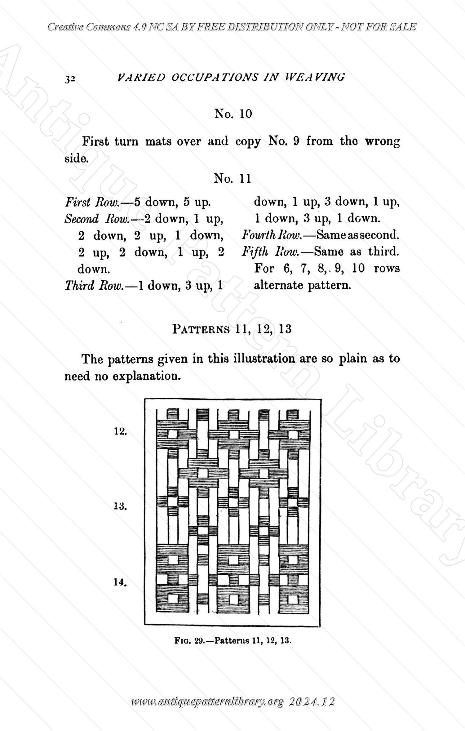 C-YS184 Varied Occupations in Weaving