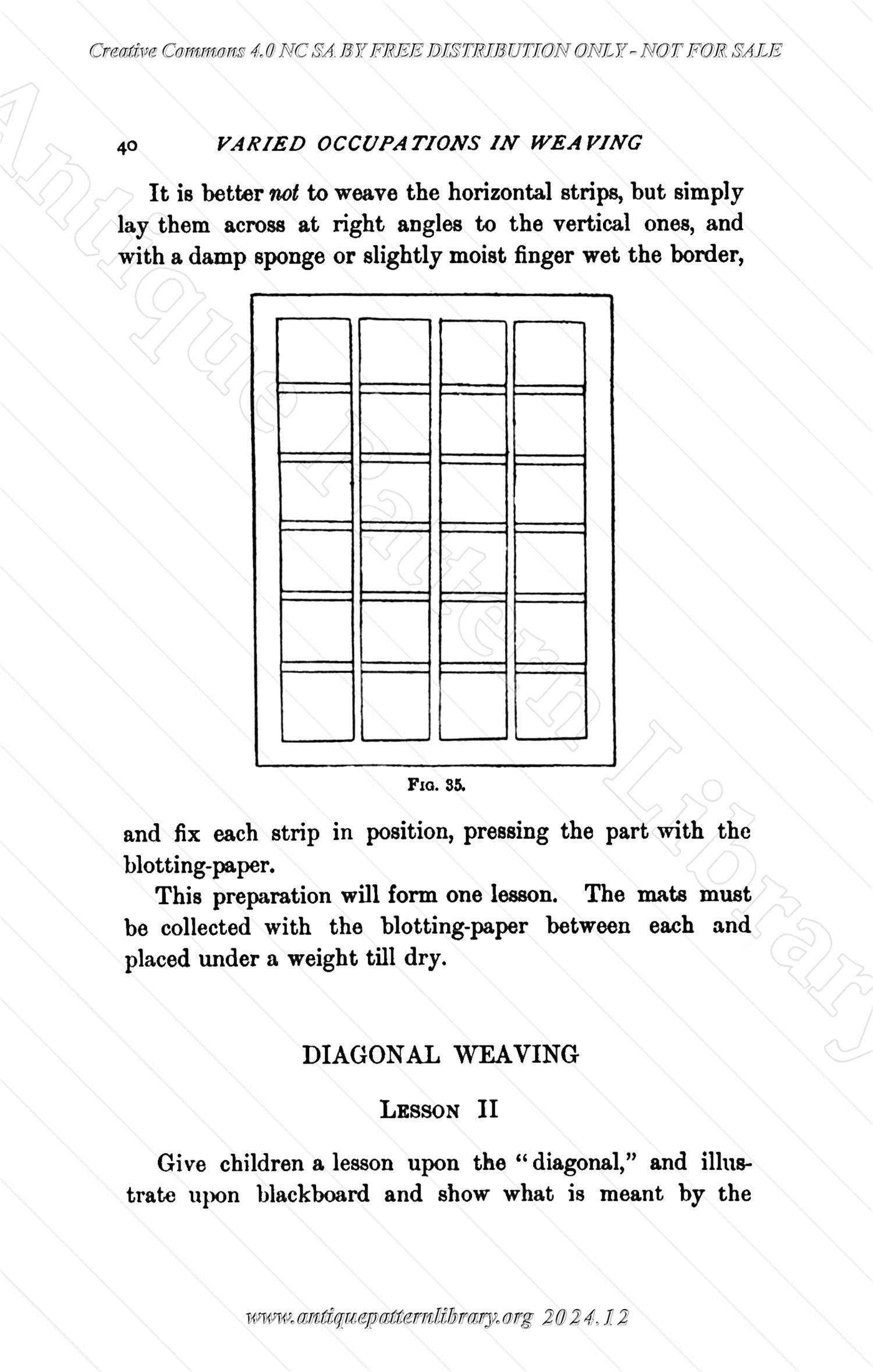 C-YS184 Varied Occupations in Weaving