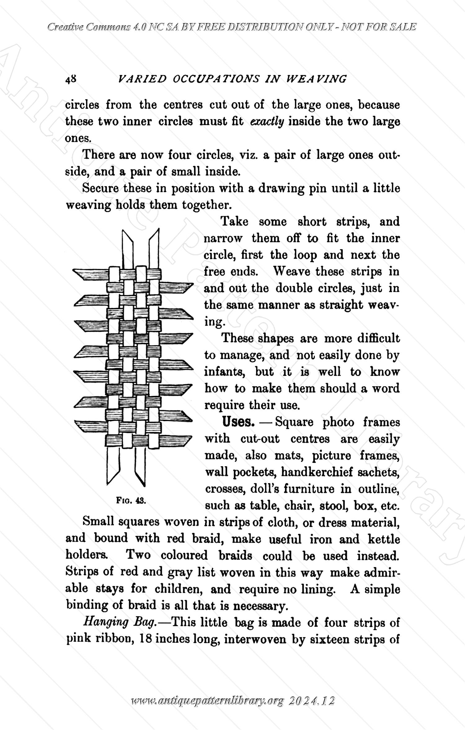 C-YS184 Varied Occupations in Weaving