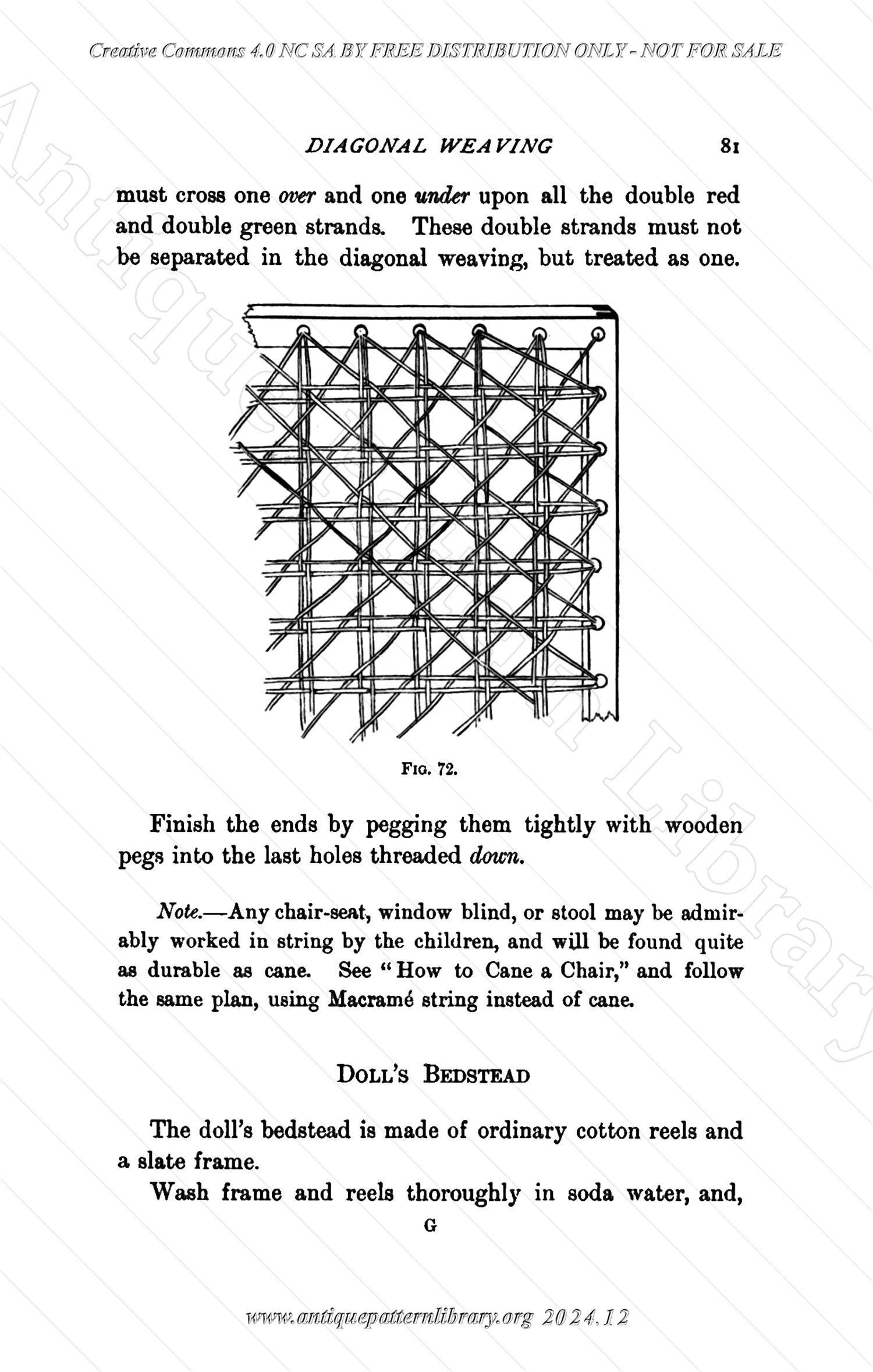 C-YS184 Varied Occupations in Weaving