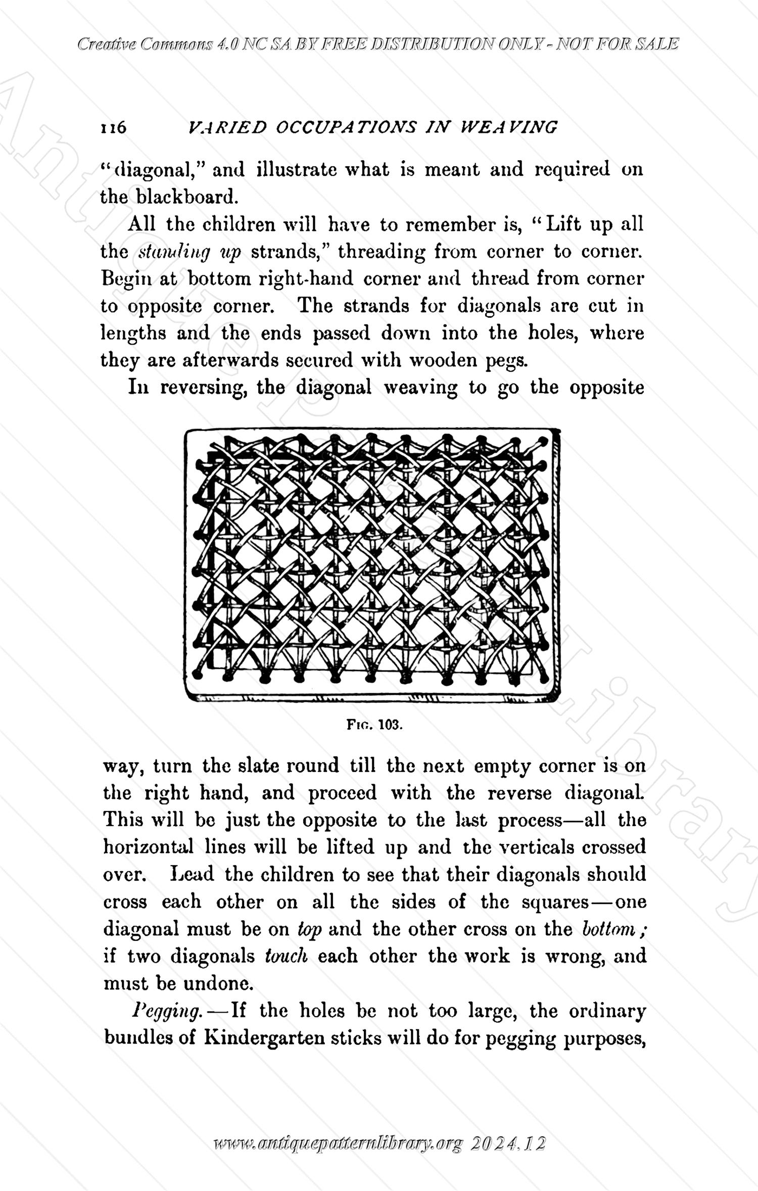 C-YS184 Varied Occupations in Weaving