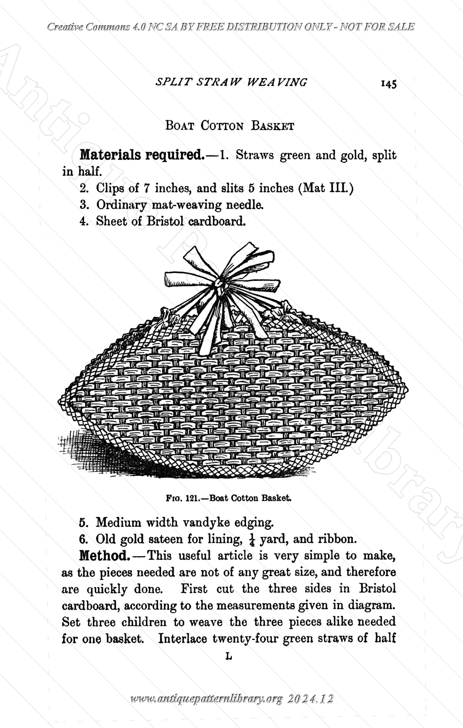 C-YS184 Varied Occupations in Weaving