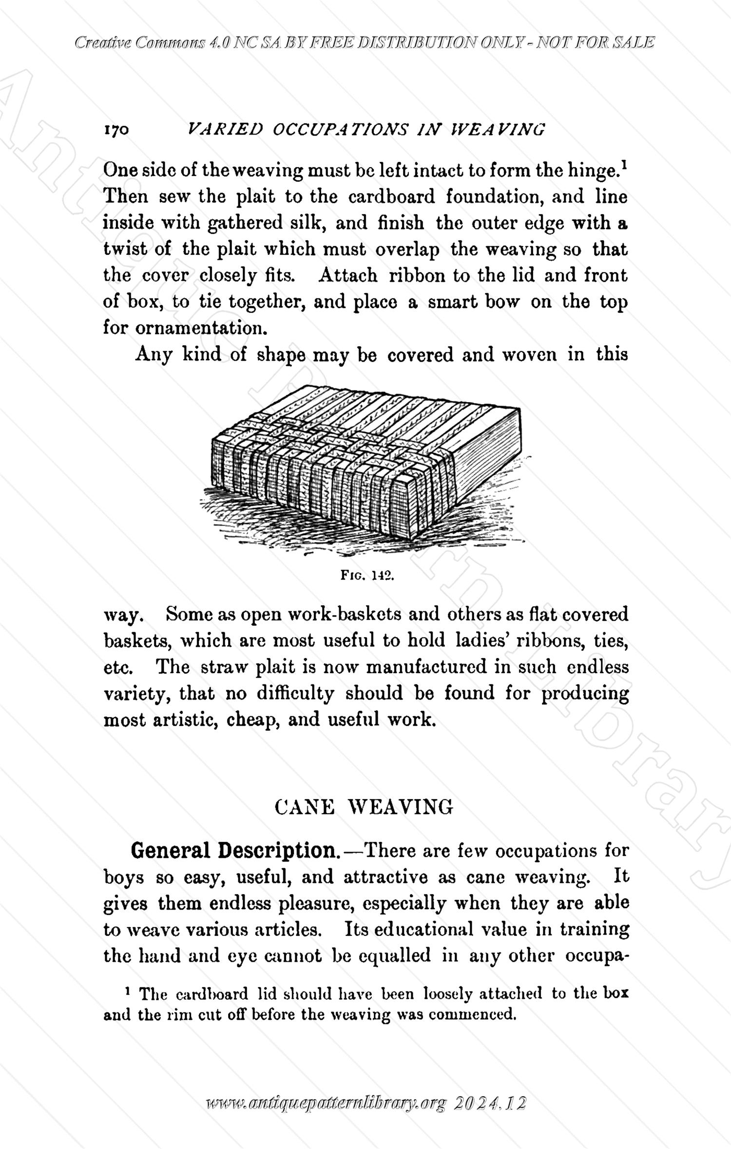 C-YS184 Varied Occupations in Weaving