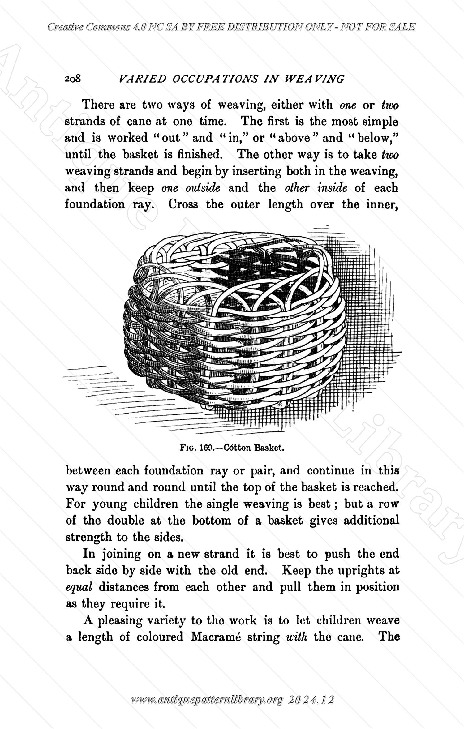 C-YS184 Varied Occupations in Weaving