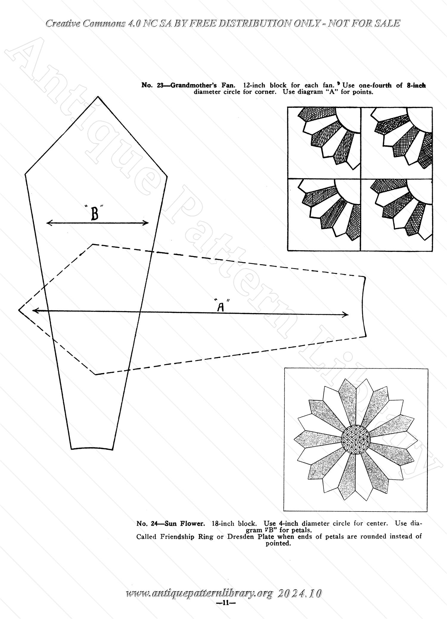 C-YS204 Grandmother Clark's Patchwork Quilt Designs