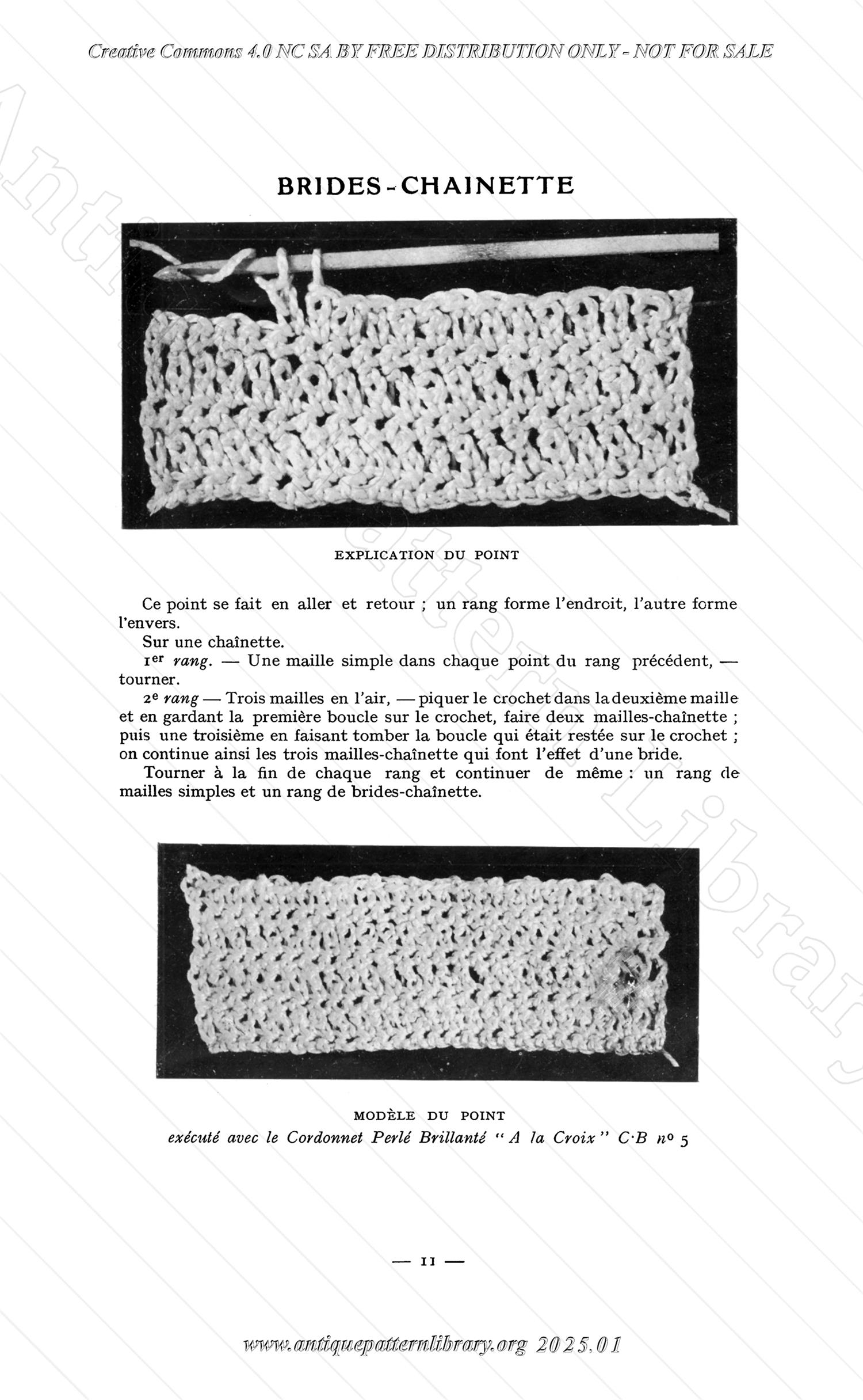 C-YS538 Les Points de Crochet