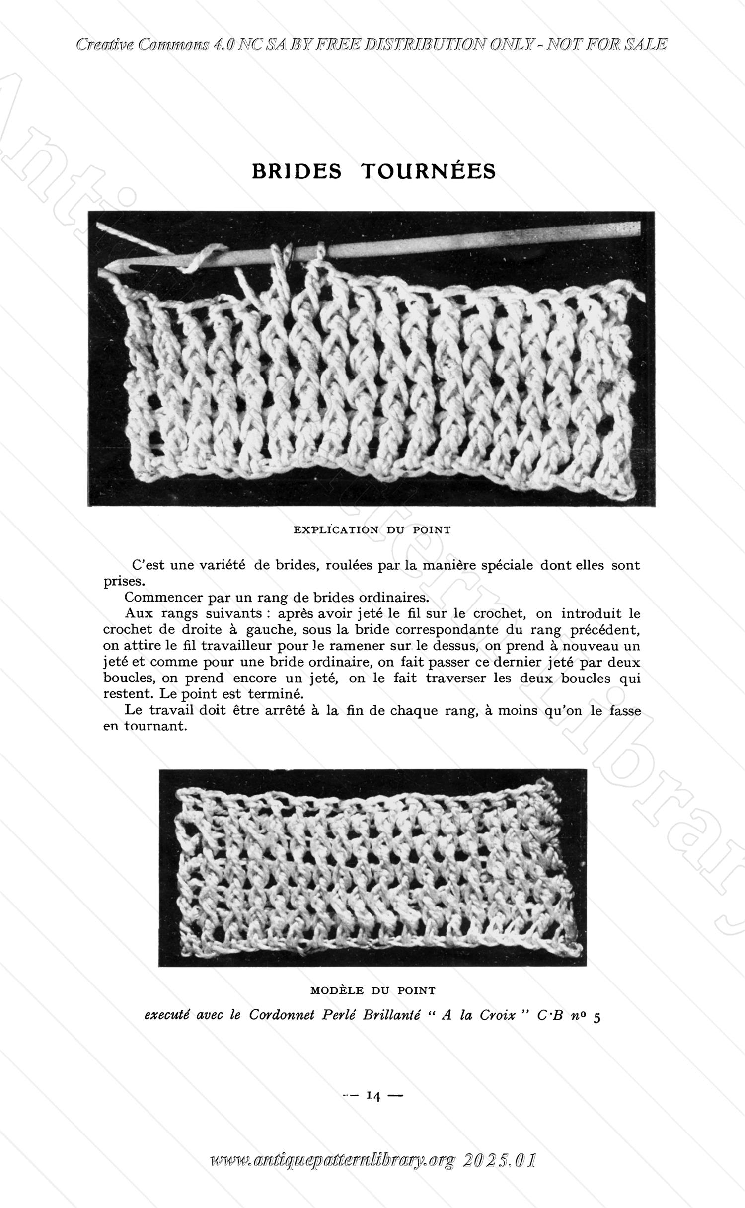 C-YS538 Les Points de Crochet