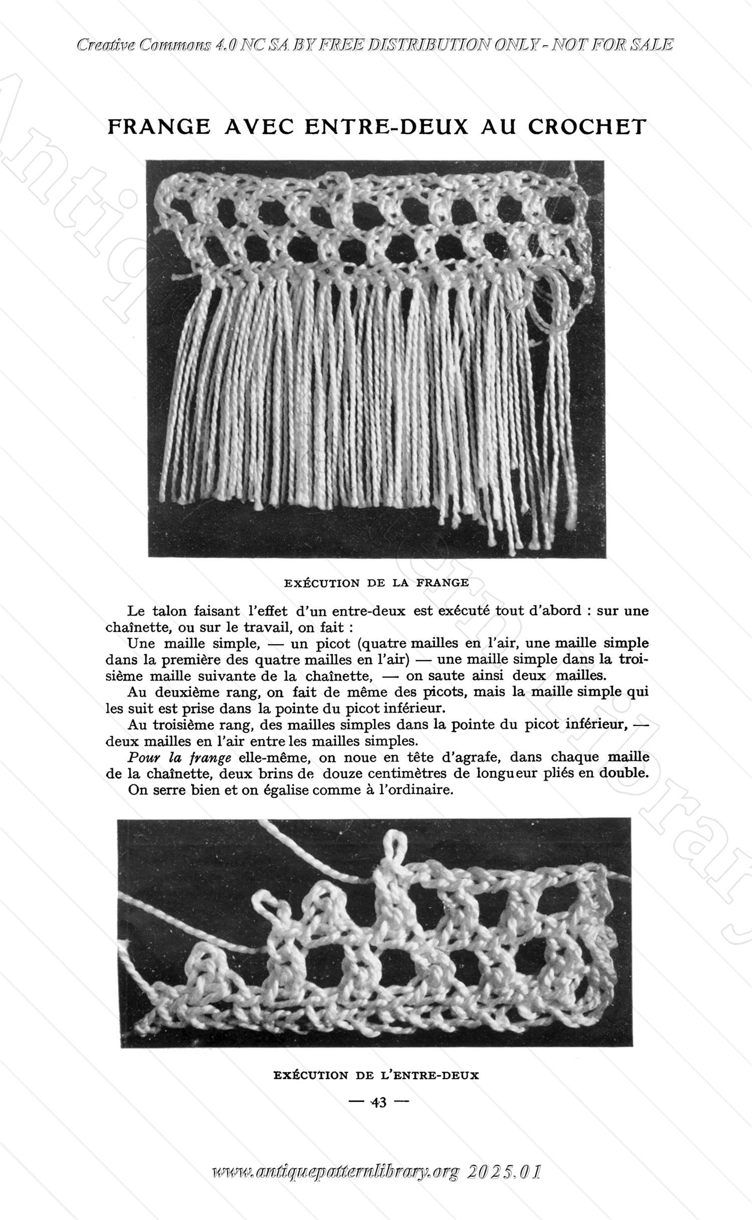 C-YS538 Les Points de Crochet