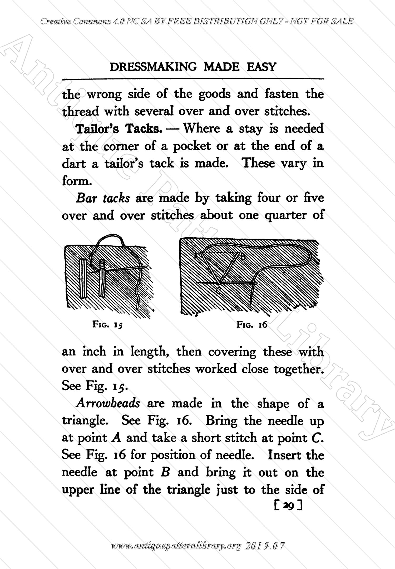 C-YS628 Dressmaking Made Easy