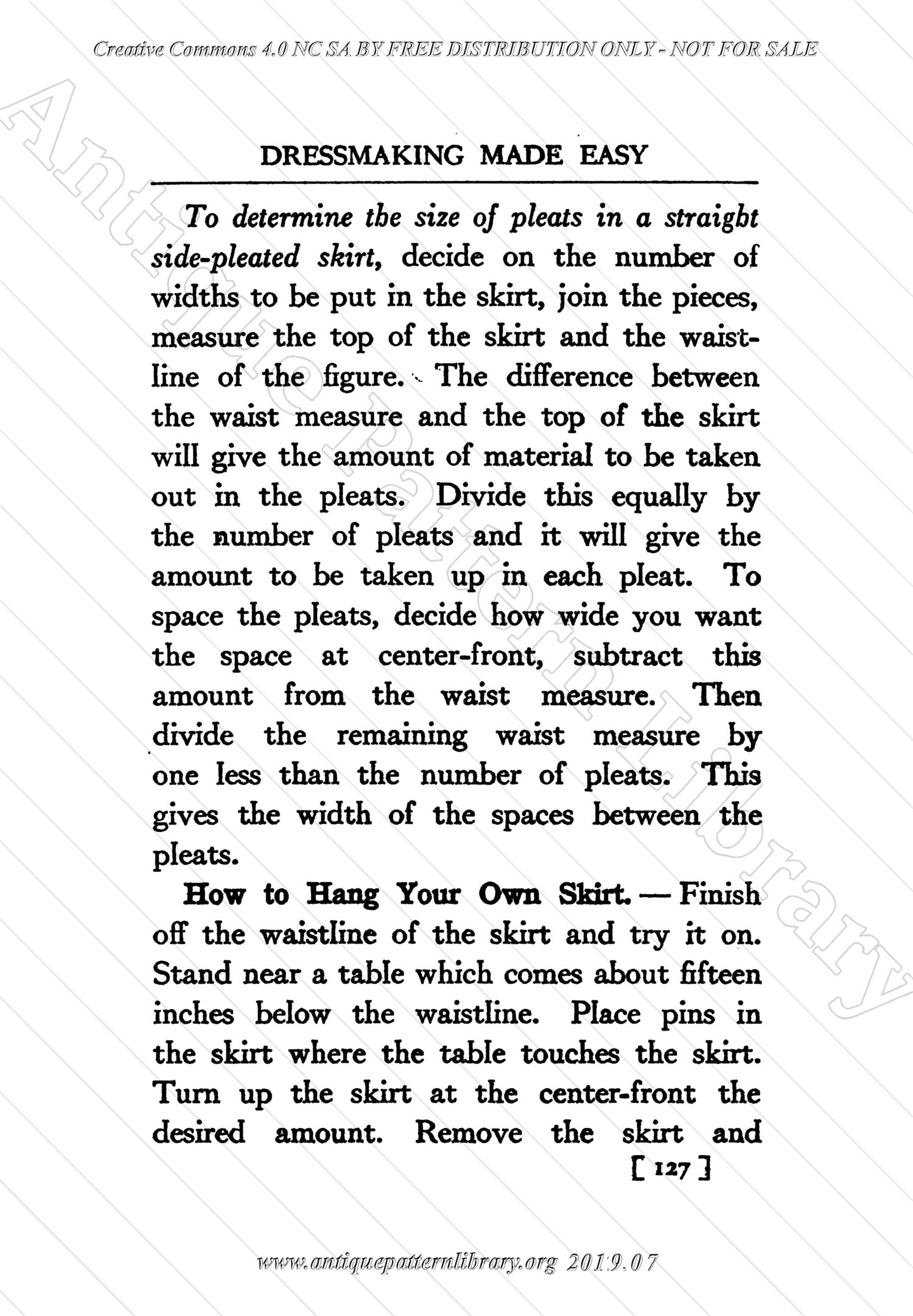 C-YS628 Dressmaking Made Easy