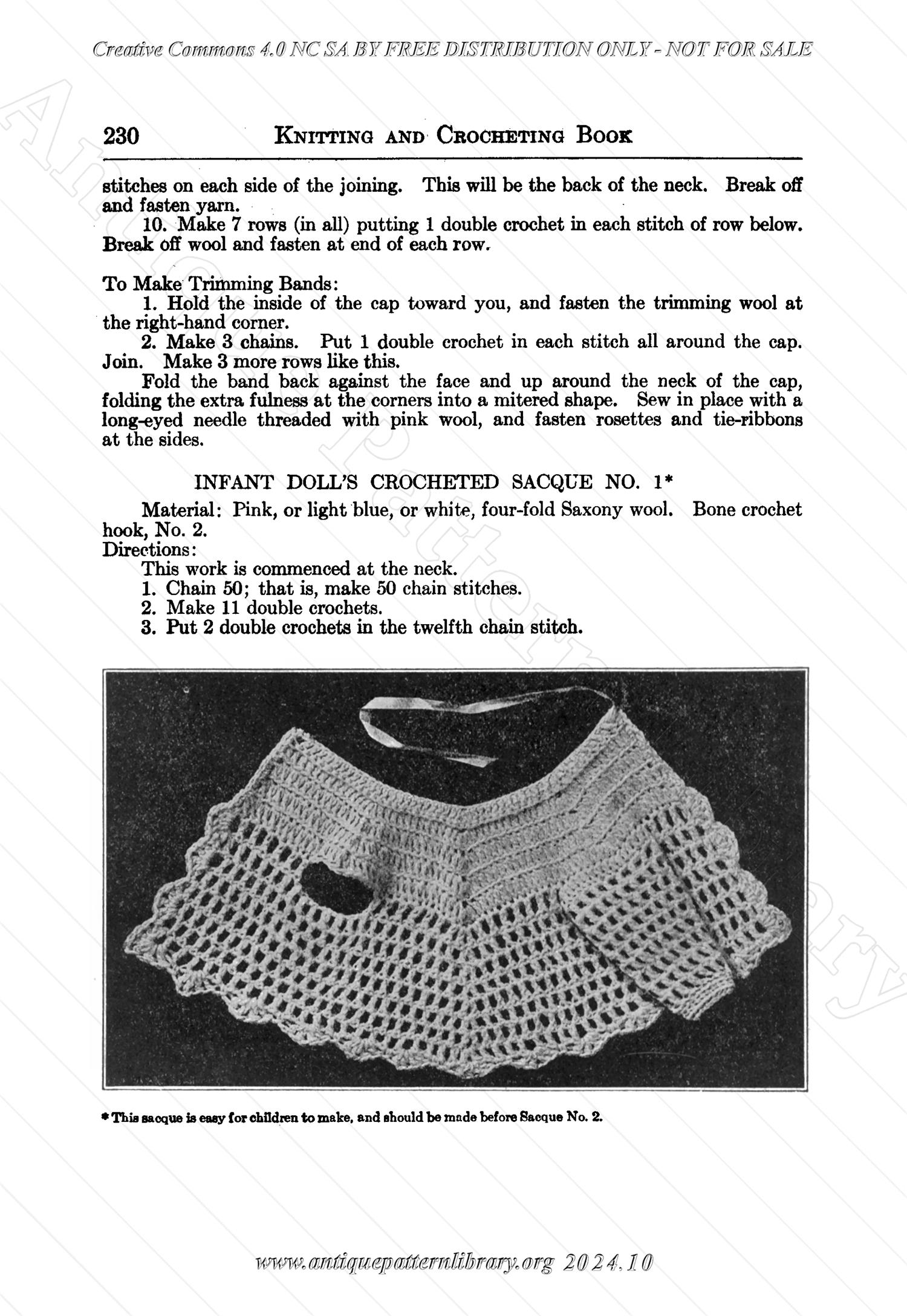 E-WM263 The Mary Frances Knitting and Crocheting Book