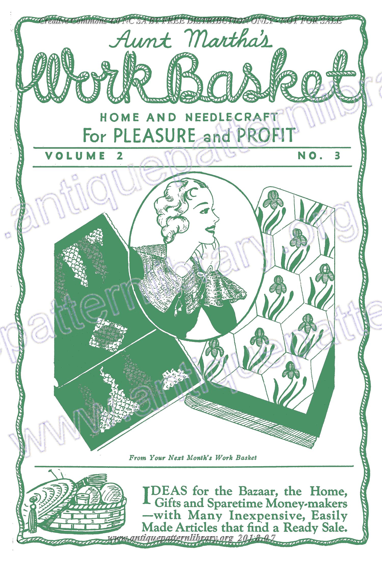 H-ML016 The Workbasket Vol. 2 No. 3