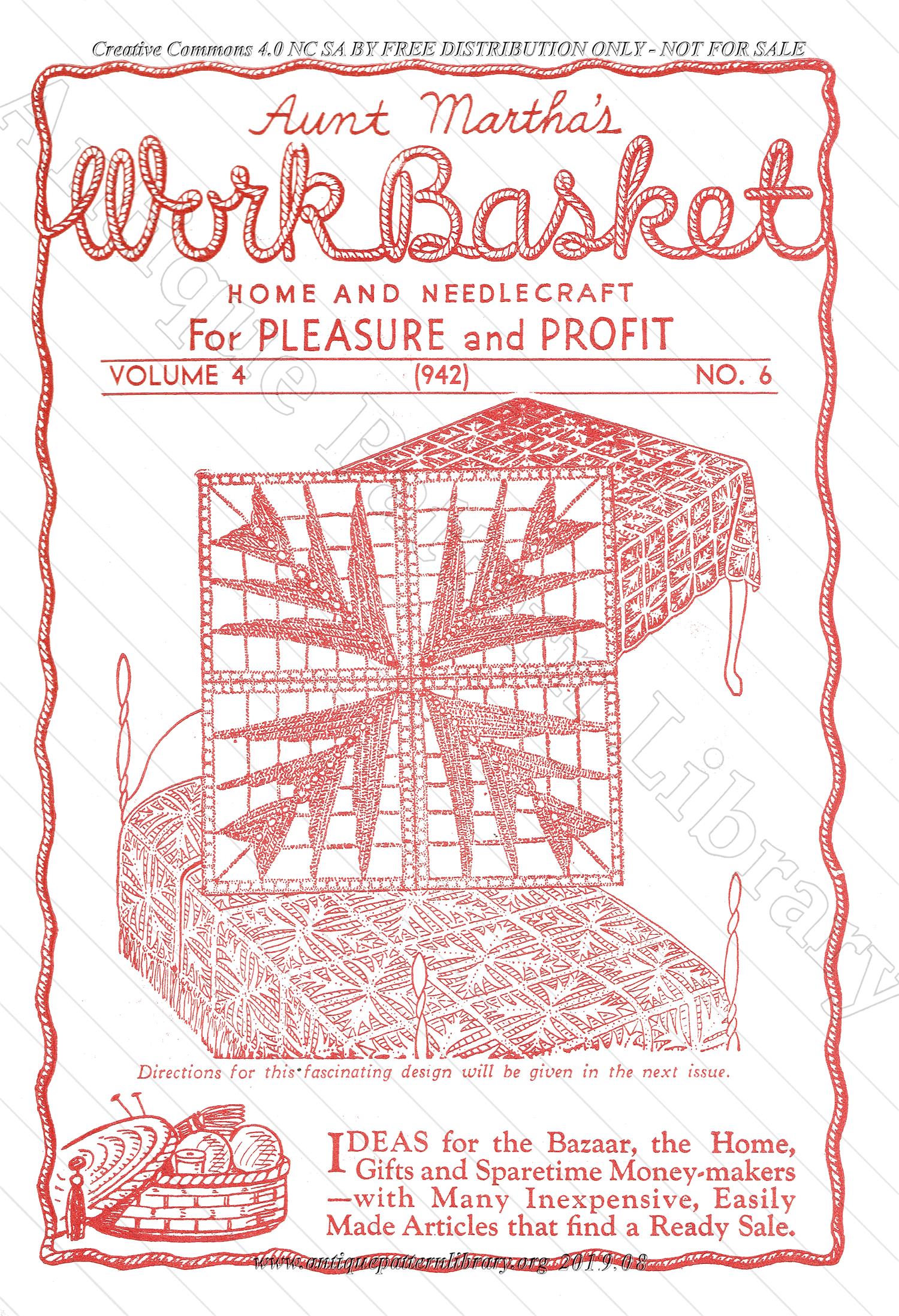 H-ML039 The Workbasket Vol. 4 No. 6