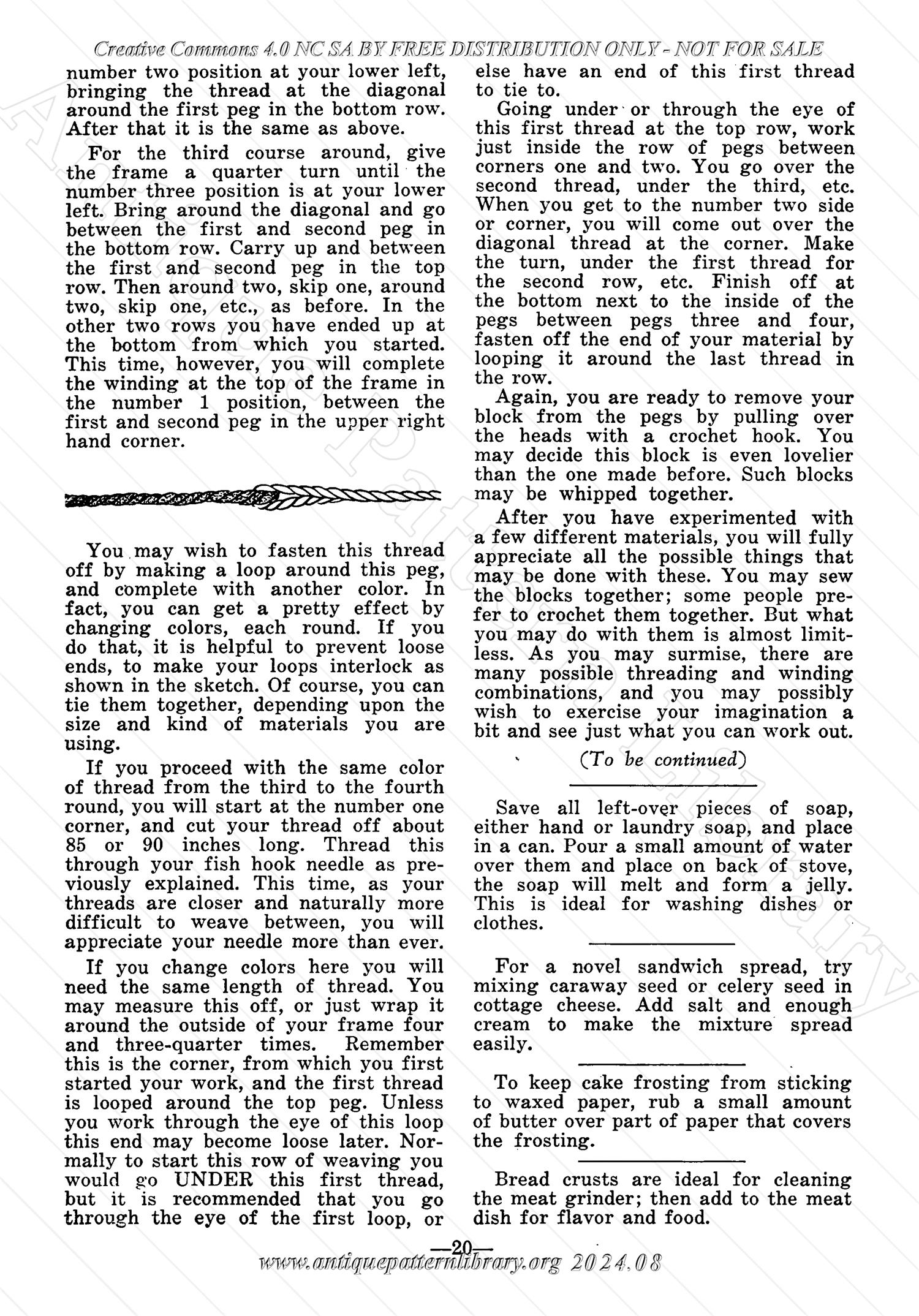 I-WB13B The Workbasket Volume 13 August 1948 No. 11