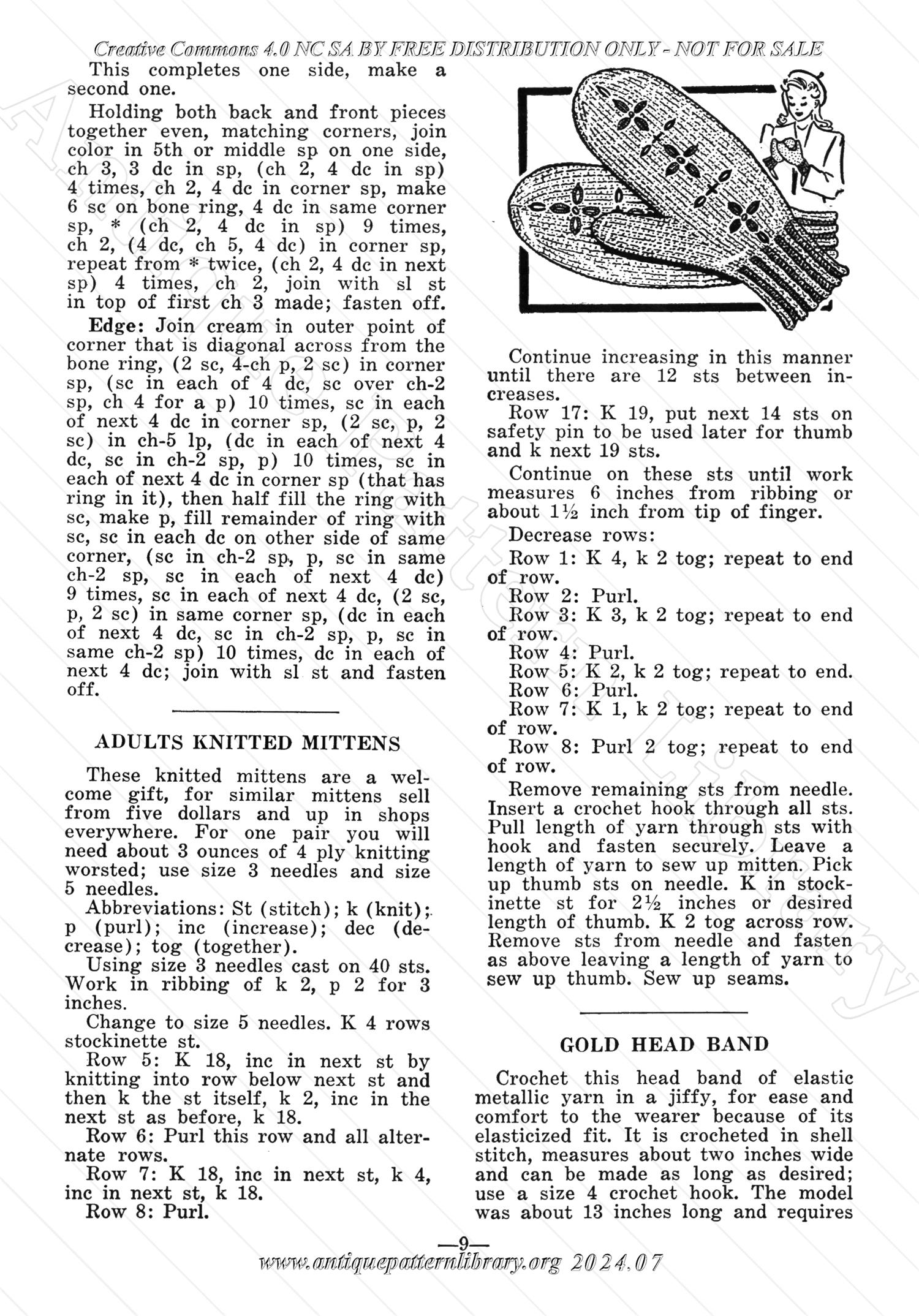 I-WB13C The Workbasket Volume 13 September 1949 No. 12