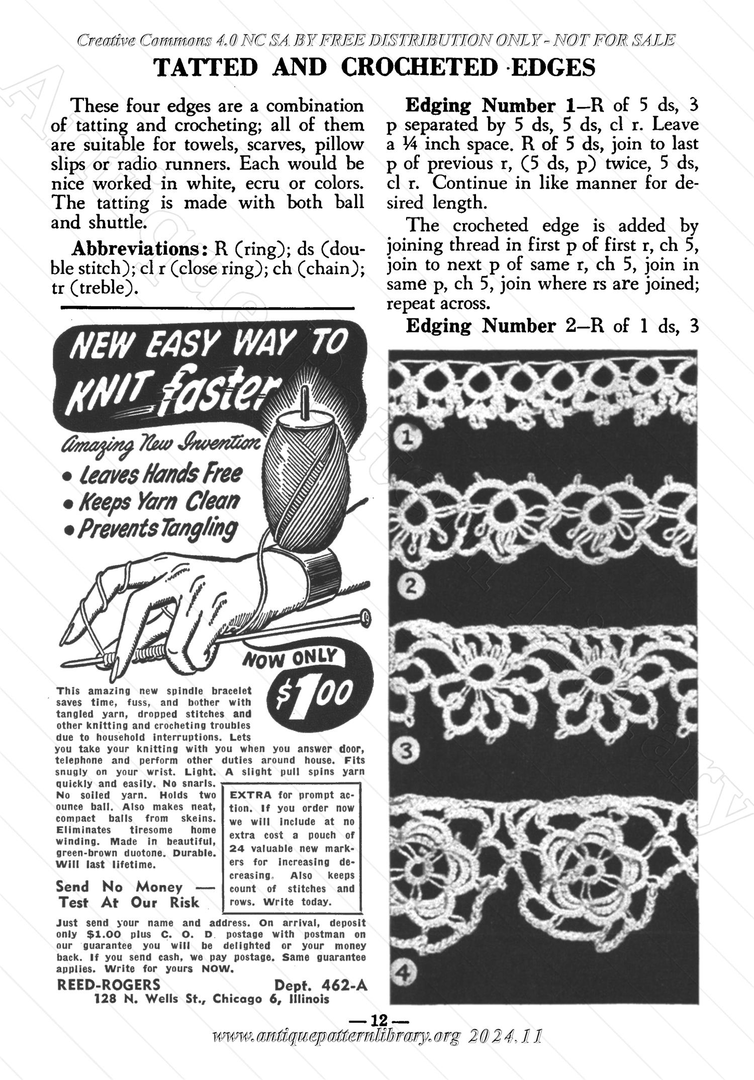 I-WB144 The Workbasket Volume 14 January 1949 No. 4