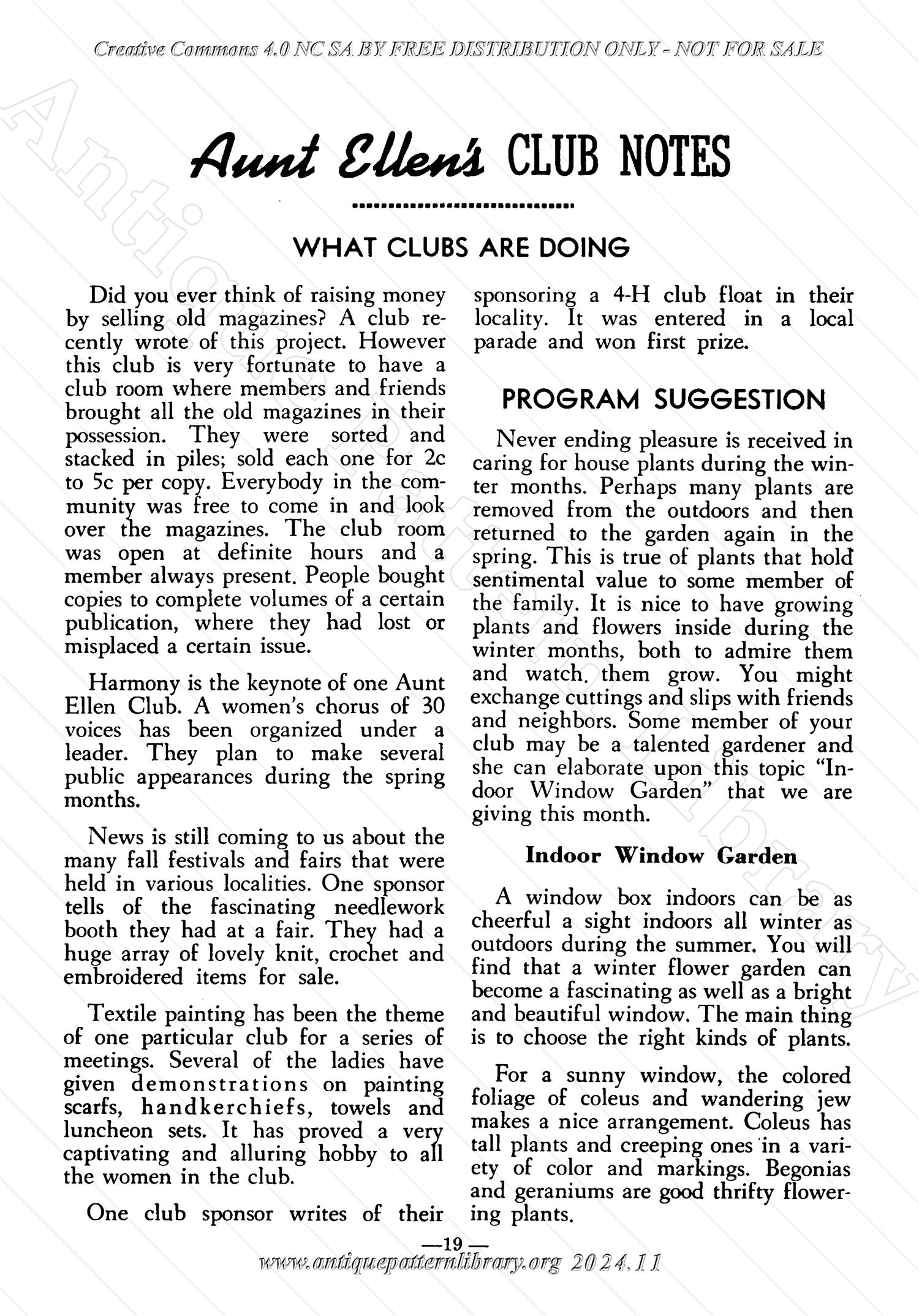 I-WB144 The Workbasket Volume 14 January 1949 No. 4