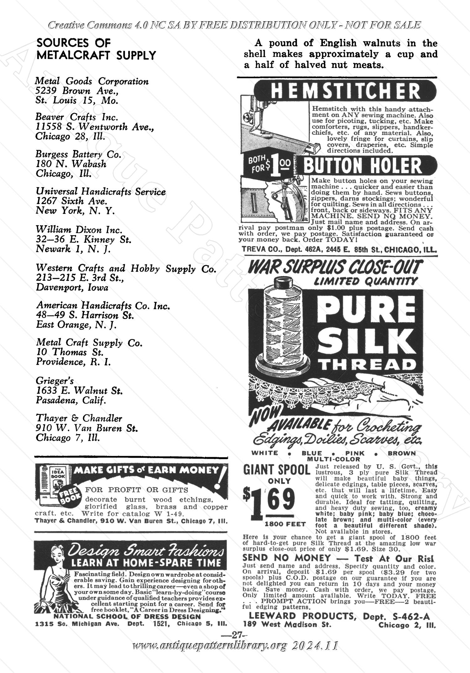 I-WB144 The Workbasket Volume 14 January 1949 No. 4