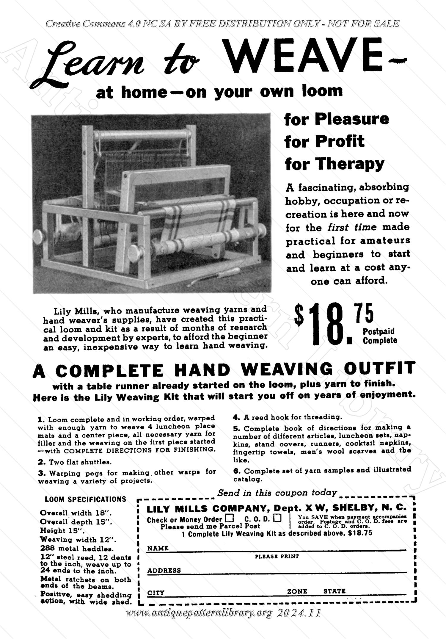 I-WB144 The Workbasket Volume 14 January 1949 No. 4