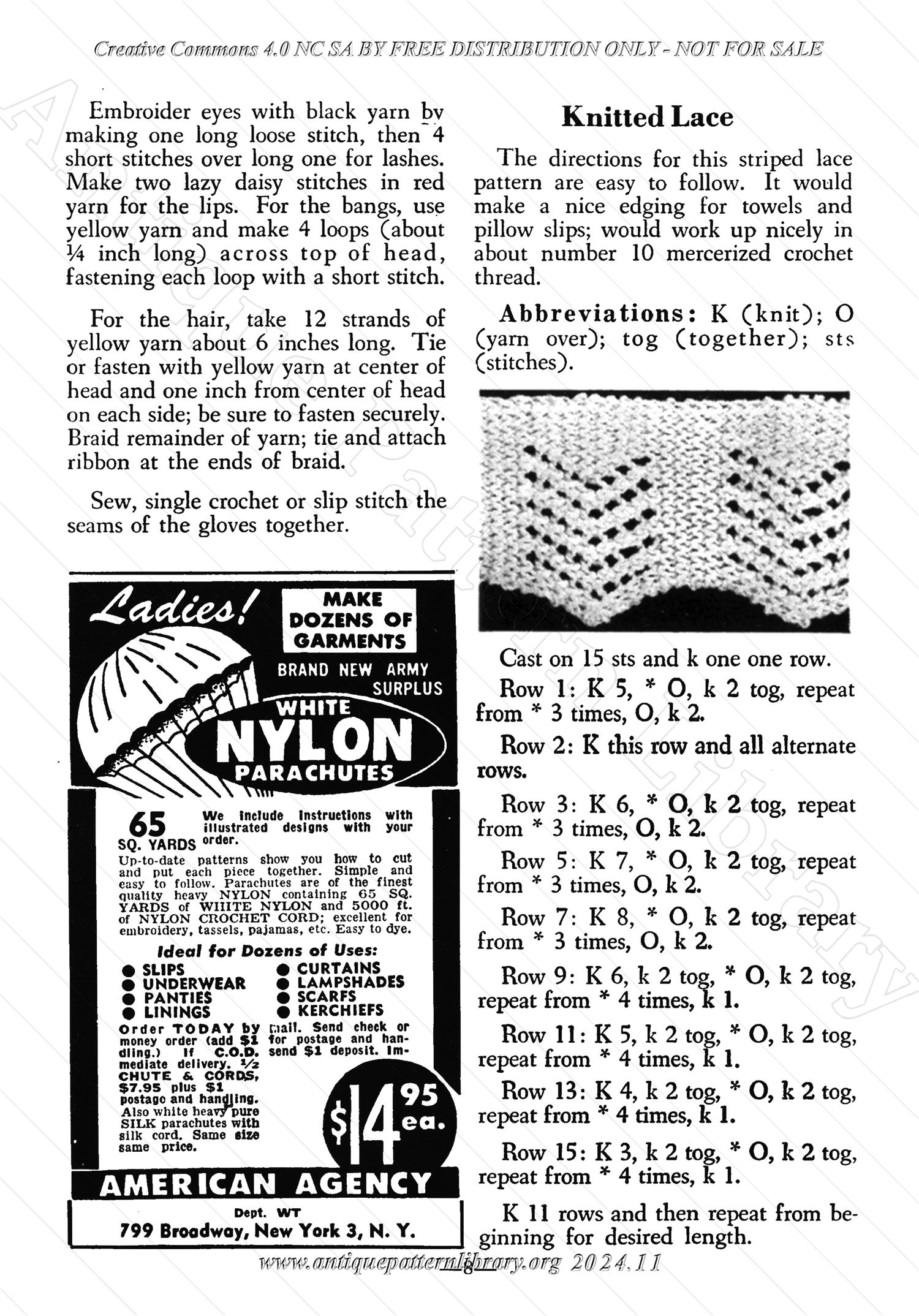 I-WB145 The Workbasket Volume 14 February 1949 No. 5