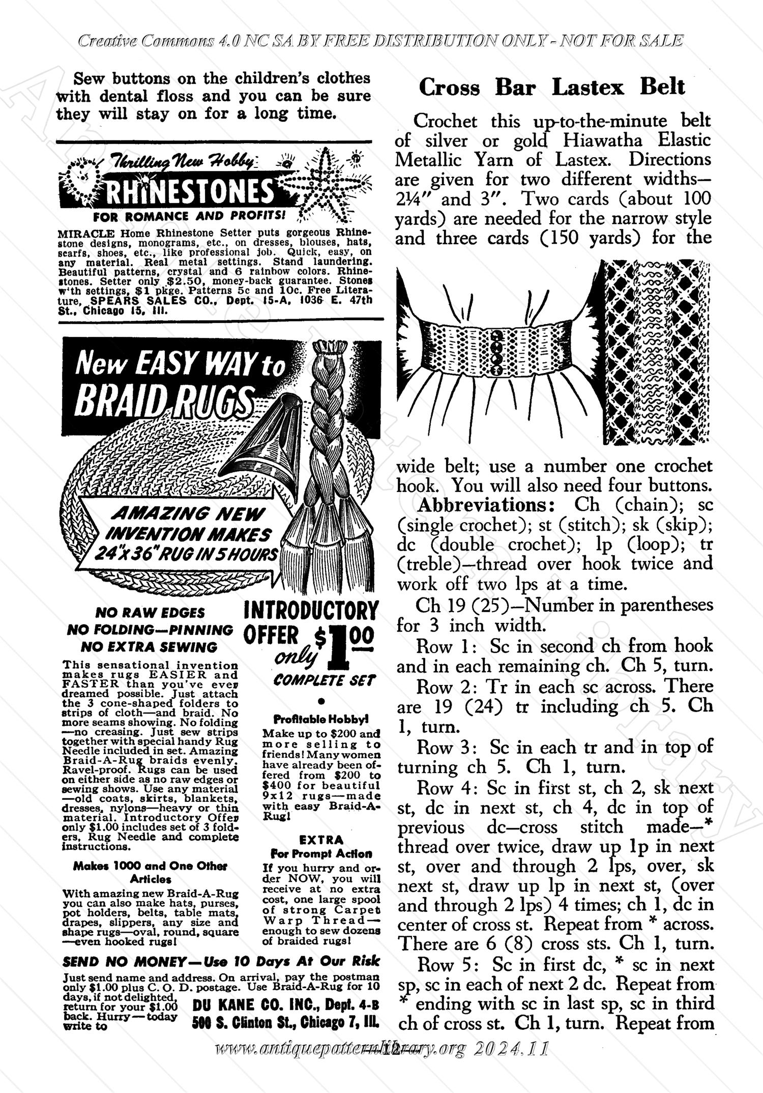 I-WB145 The Workbasket Volume 14 February 1949 No. 5