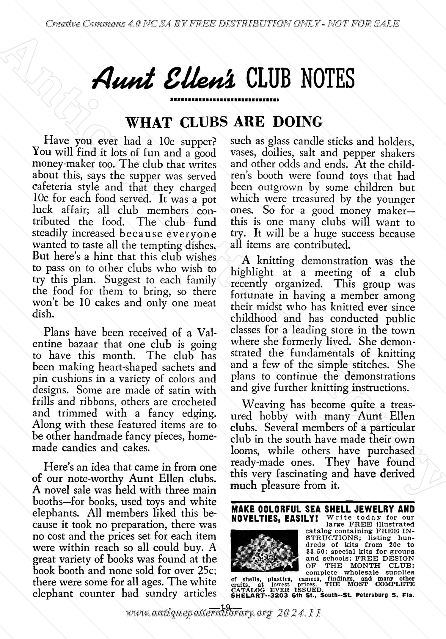 I-WB145 The Workbasket Volume 14 February 1949 No. 5