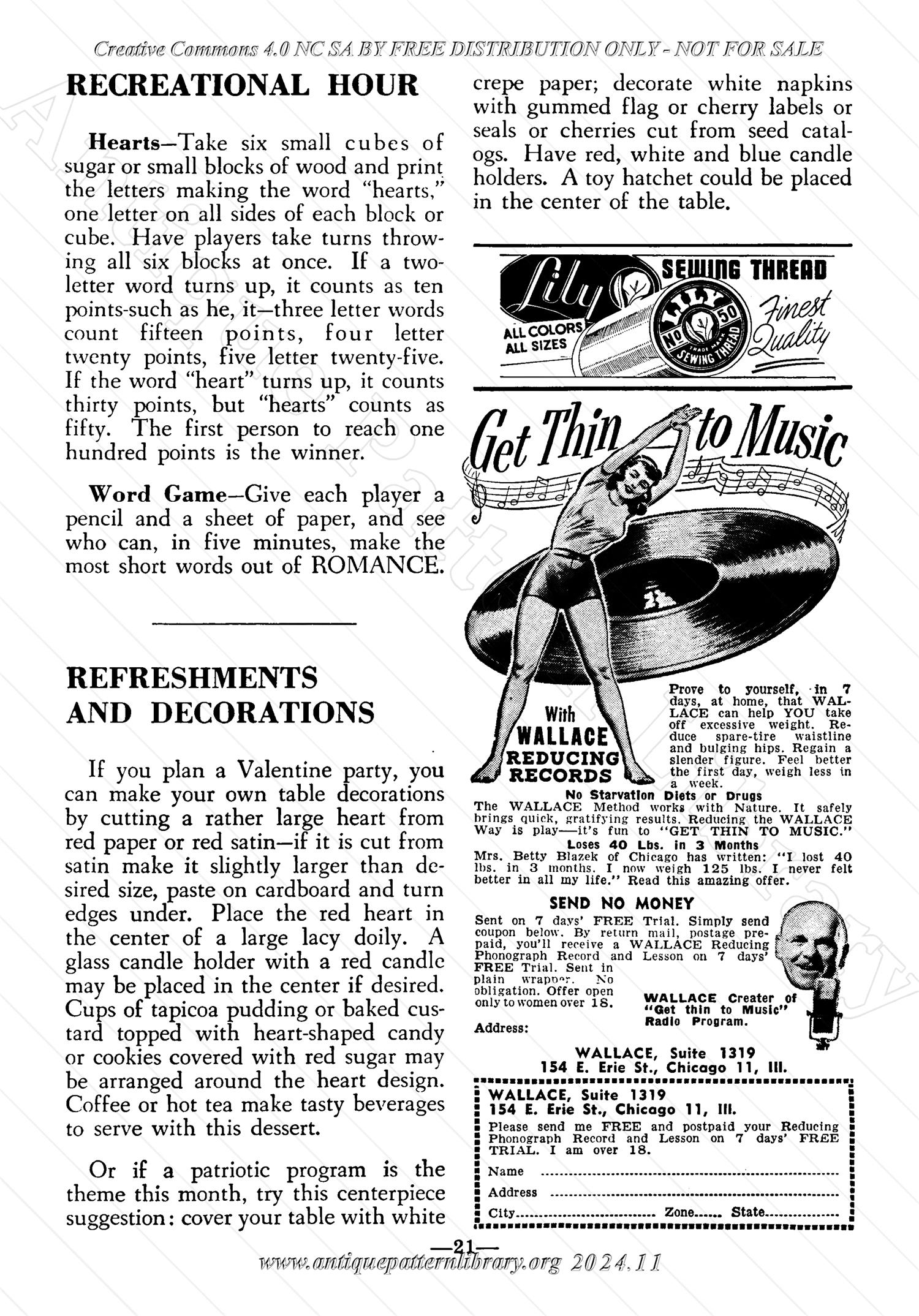 I-WB145 The Workbasket Volume 14 February 1949 No. 5