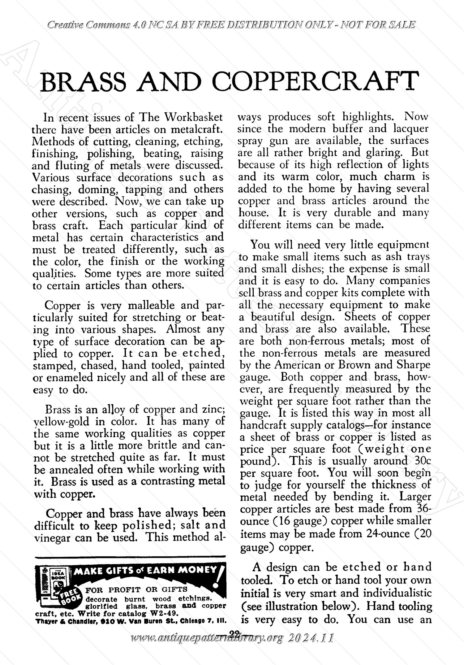 I-WB145 The Workbasket Volume 14 February 1949 No. 5