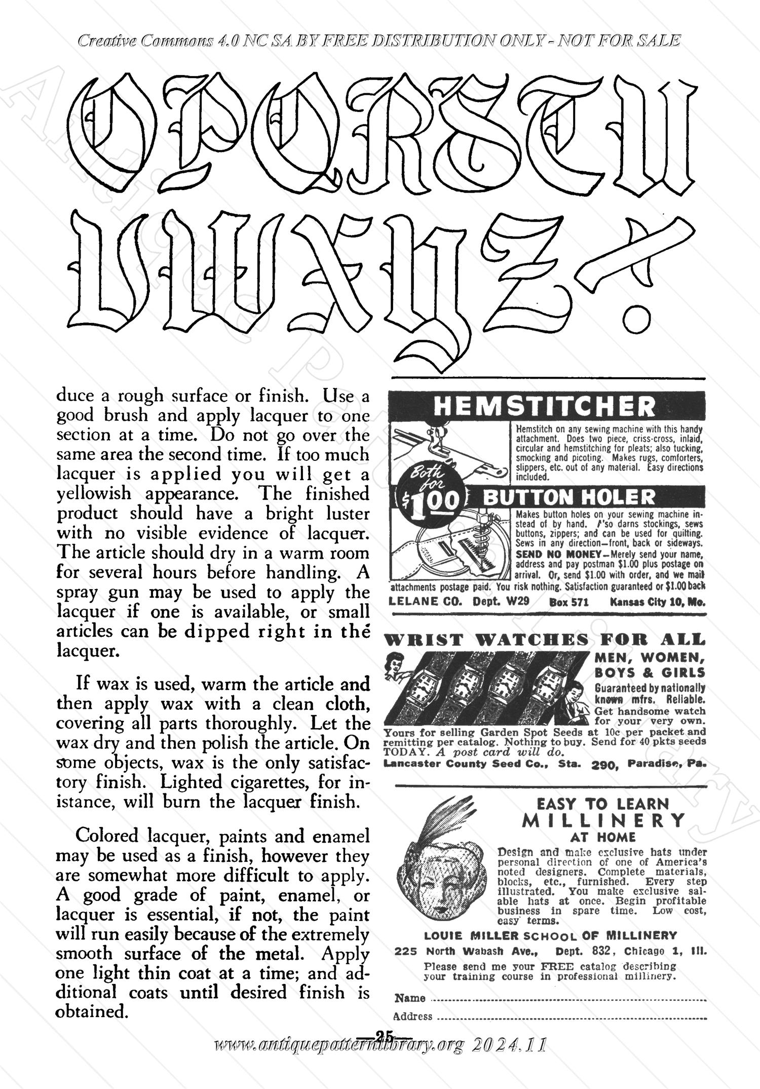 I-WB145 The Workbasket Volume 14 February 1949 No. 5