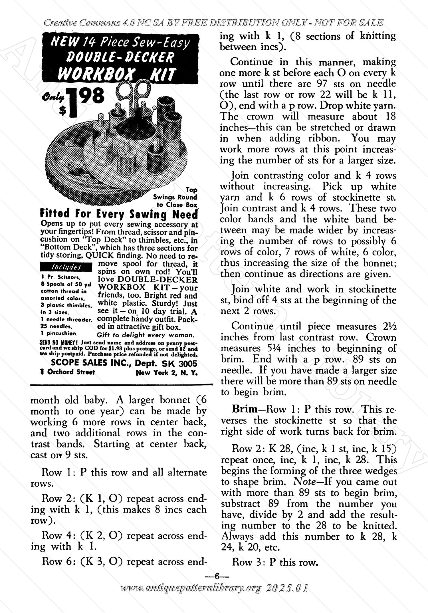 I-WB148 The Workbasket Volume 14 May 1949 No. 8