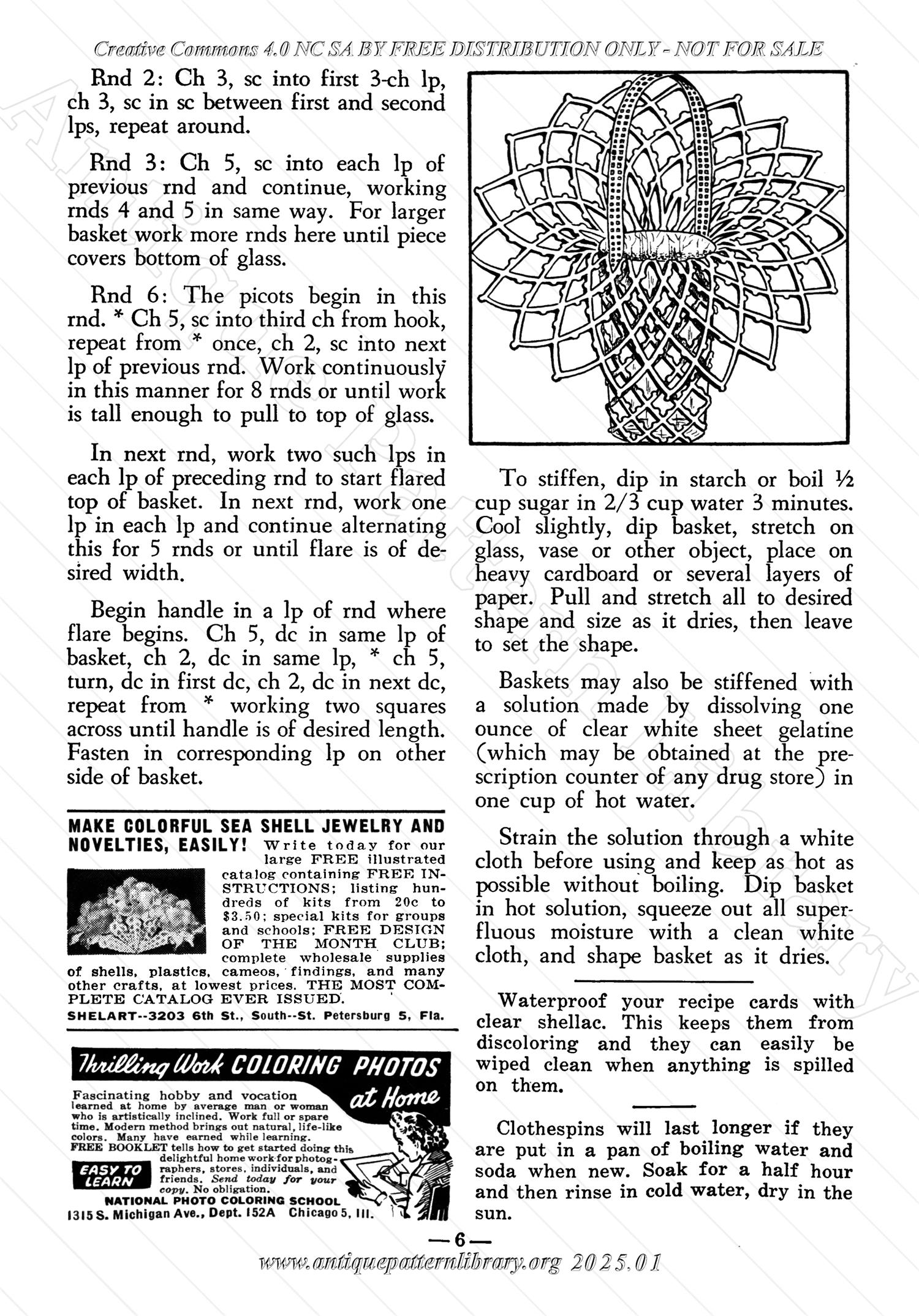 I-WB149 The Workbasket Volume 14 June 1949 No. 9