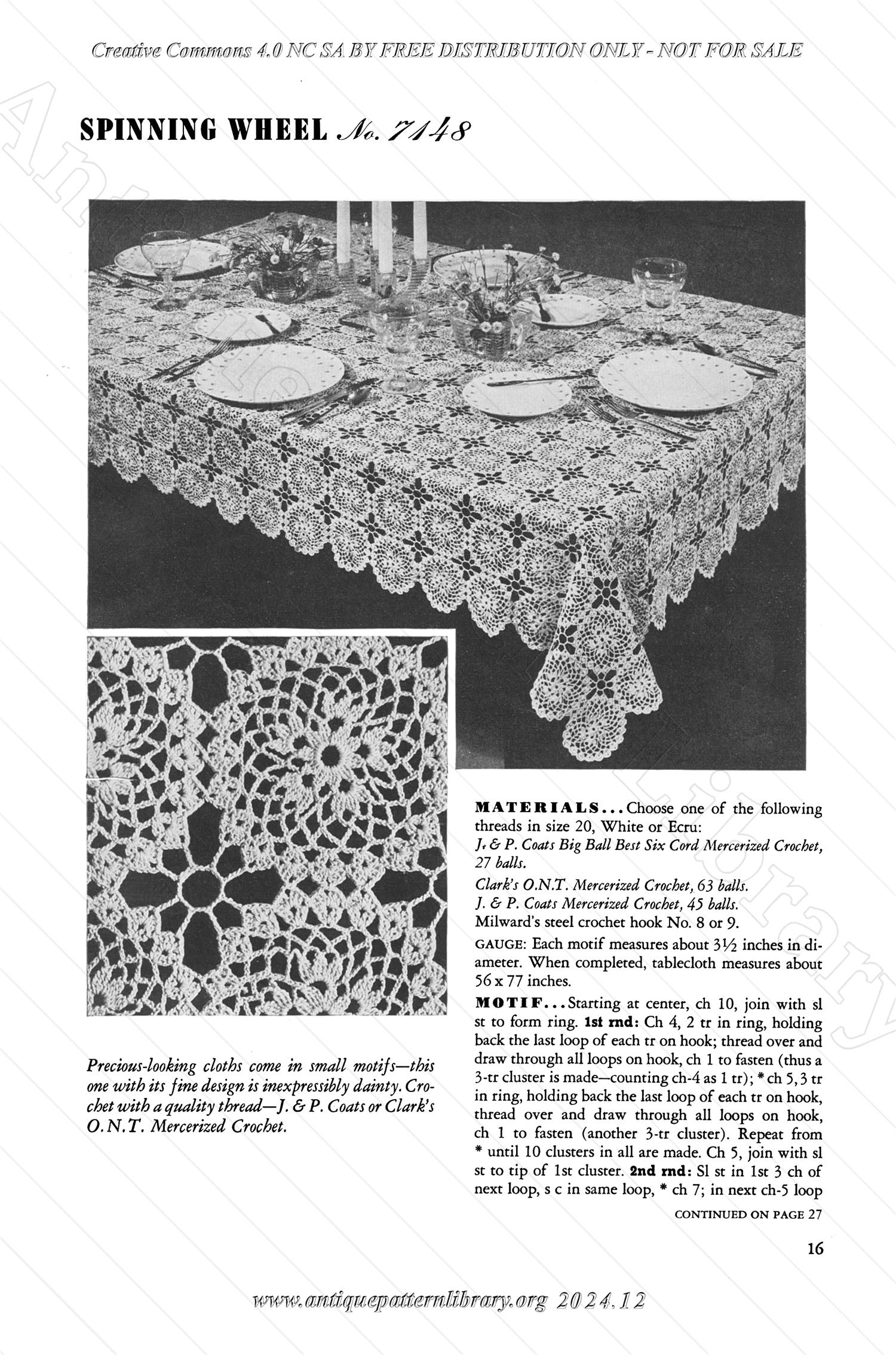 J-PA256 Table Topics, New Ideas in Crochet