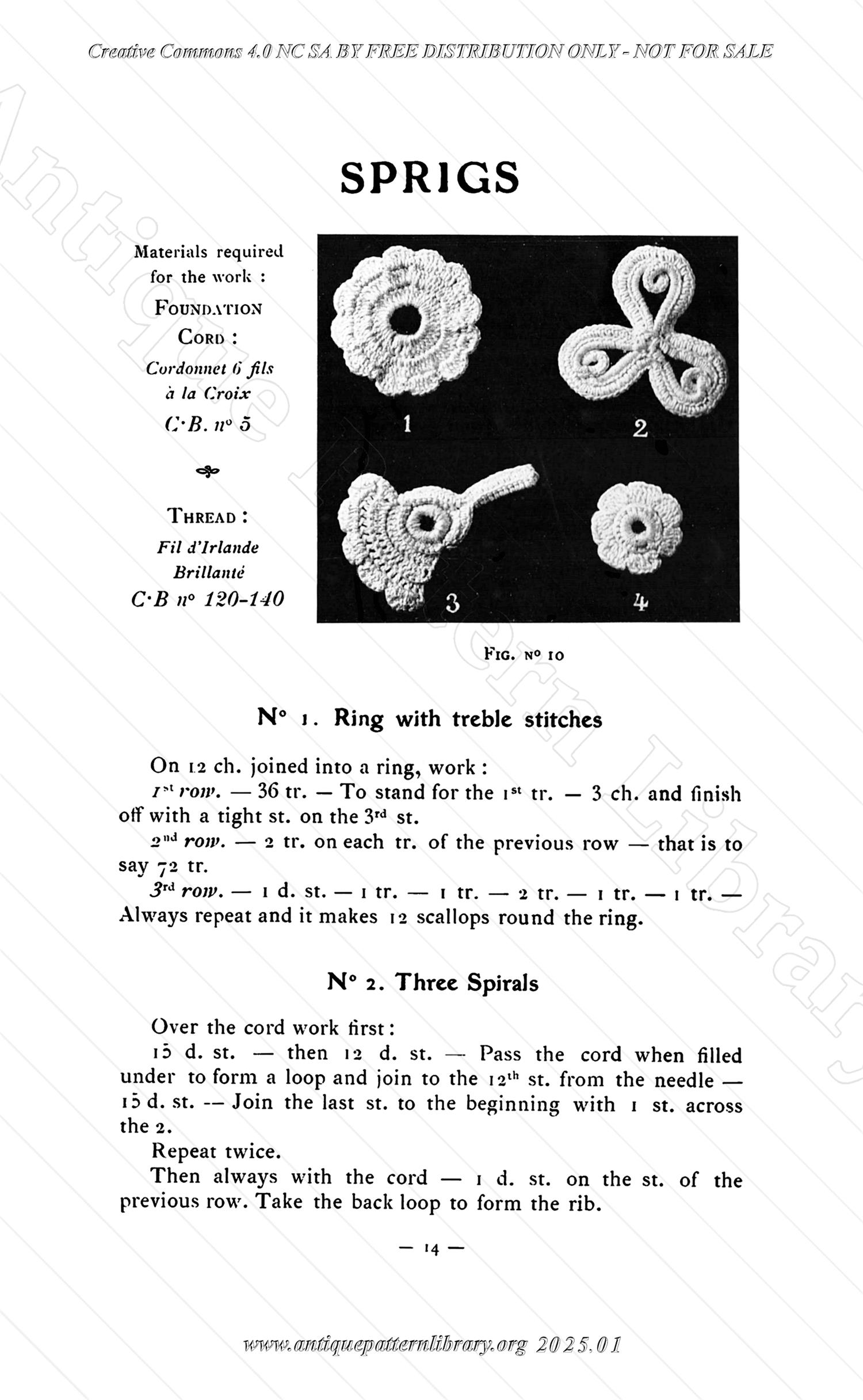 P-NK001 How to make Baby Irish Crochet Lace (2nd Album)