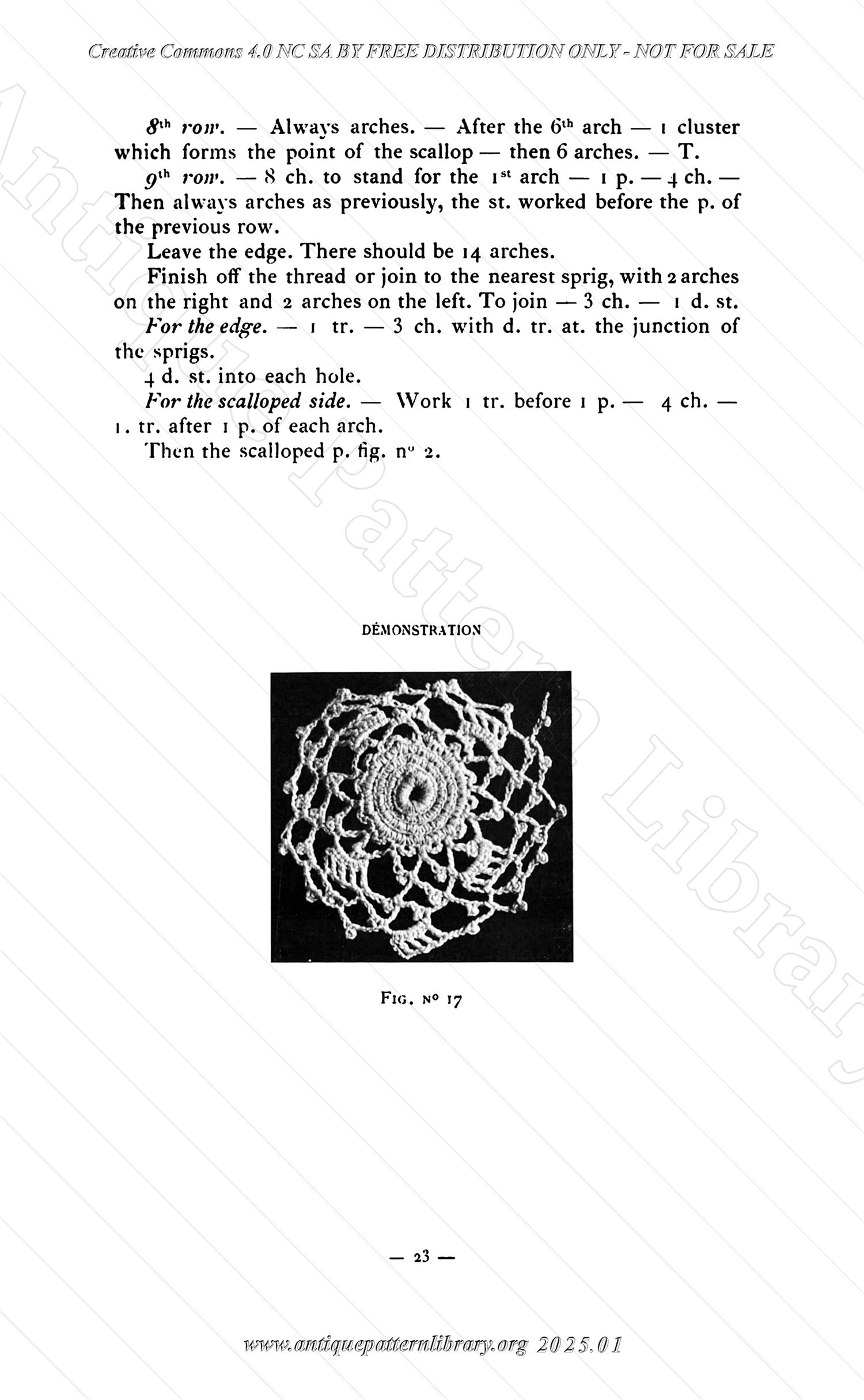 P-NK001 How to make Baby Irish Crochet Lace (2nd Album)