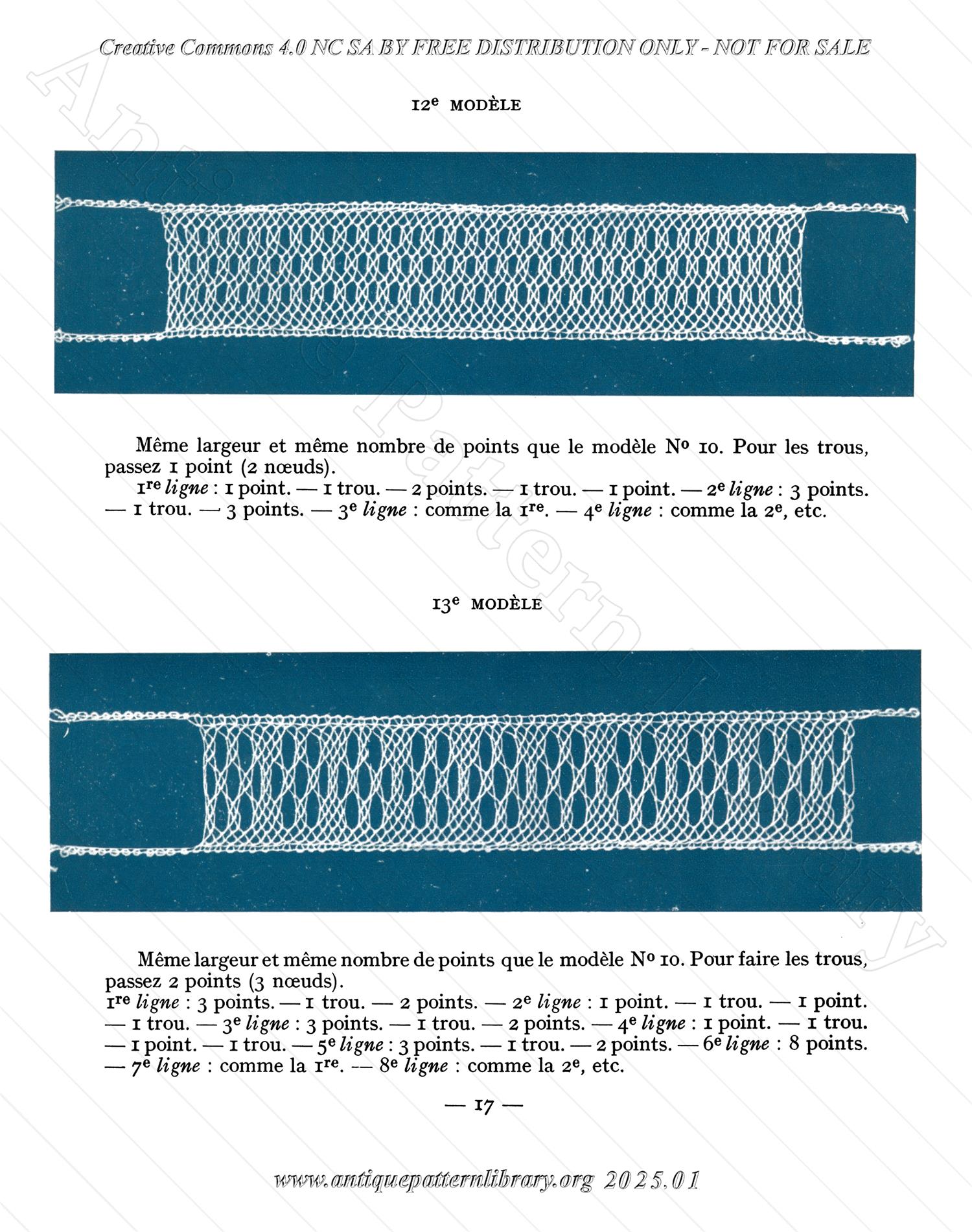 P-YS001 Chebka, Dentelle Arabe