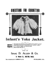 L-NK003 Isaac D. Allen & Co - Directions for Crocheting Infant's Yoke Jacket