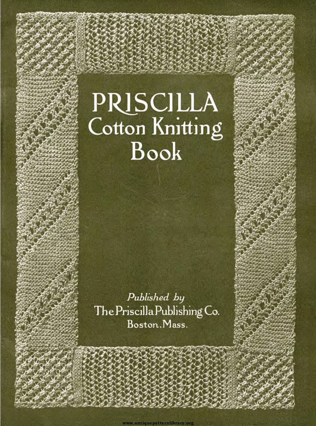 6-DA006 Priscilla Cotton Knitting Book