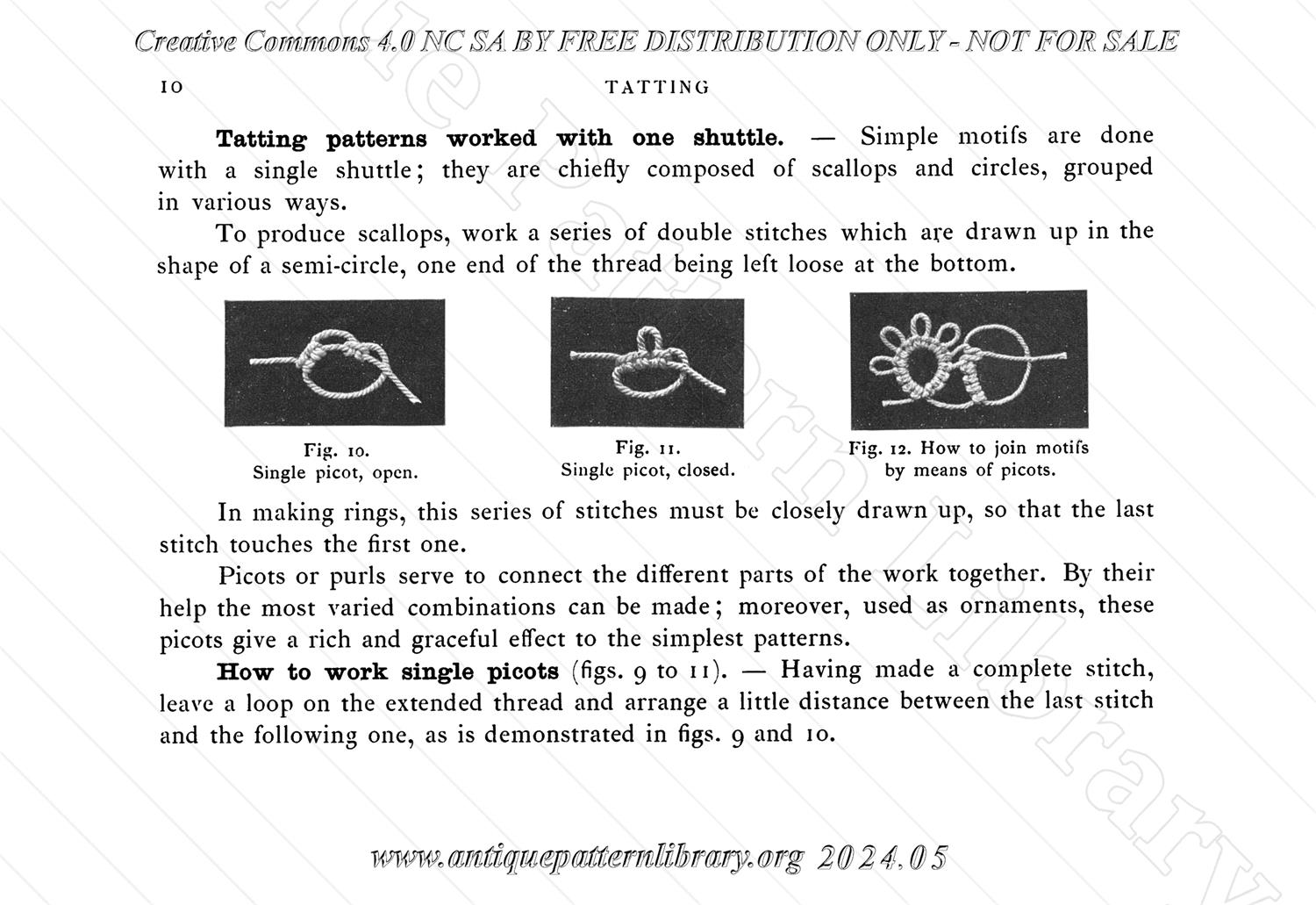 6-DA028 Tatting