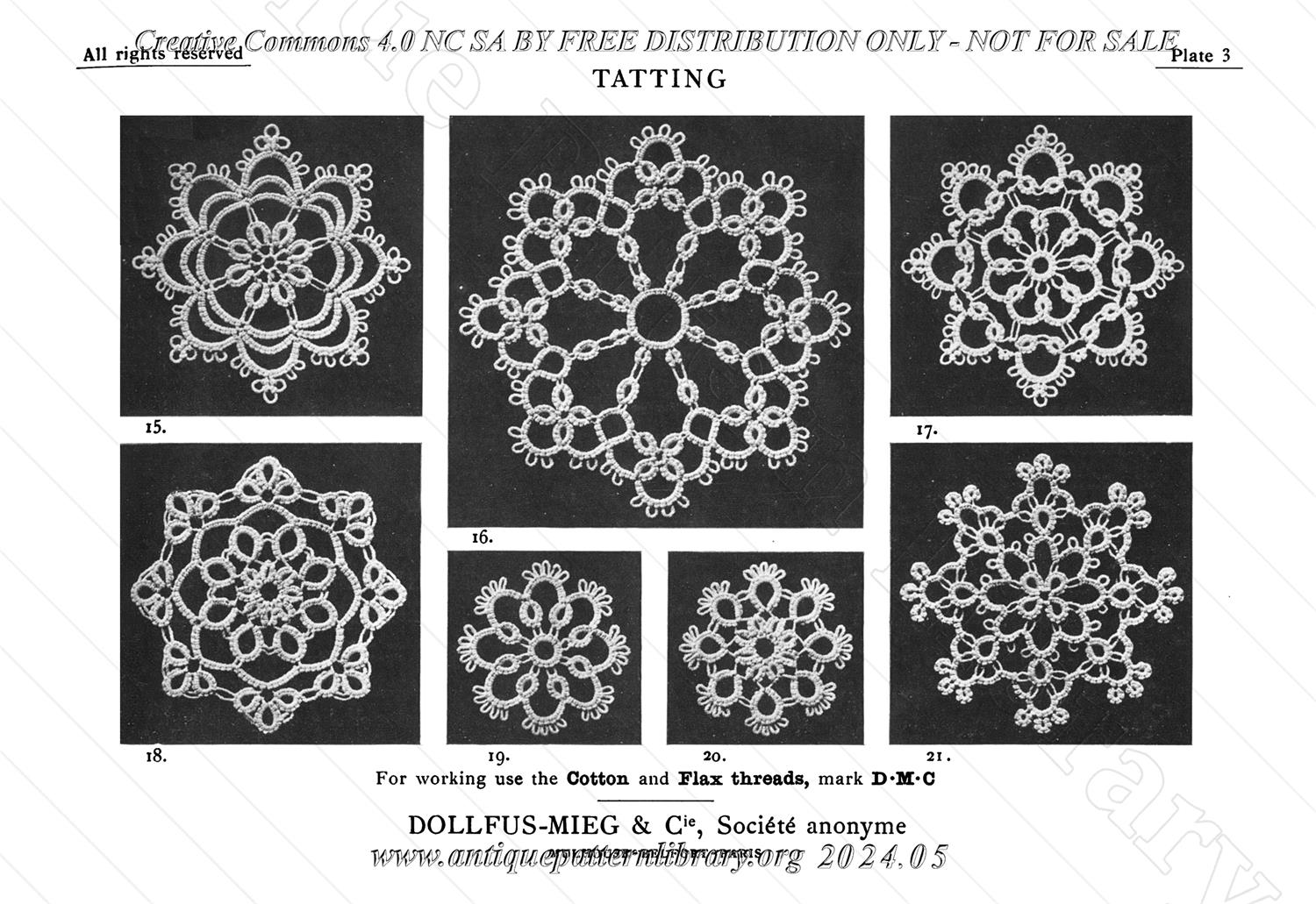 6-DA028 Tatting