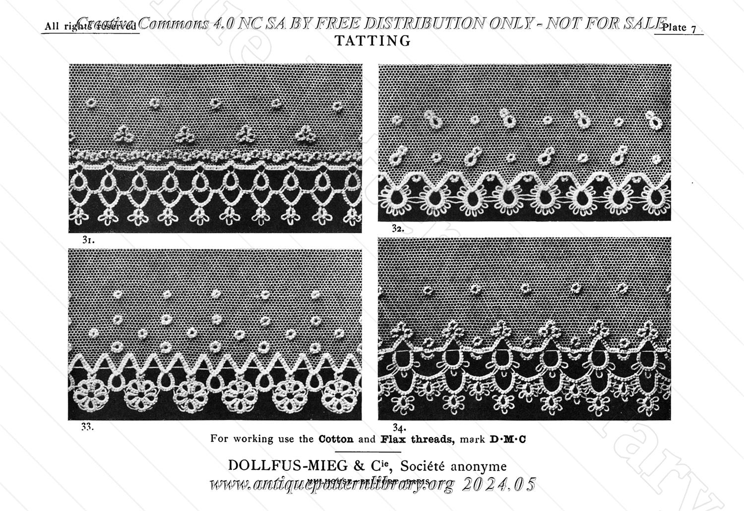 6-DA028 Tatting