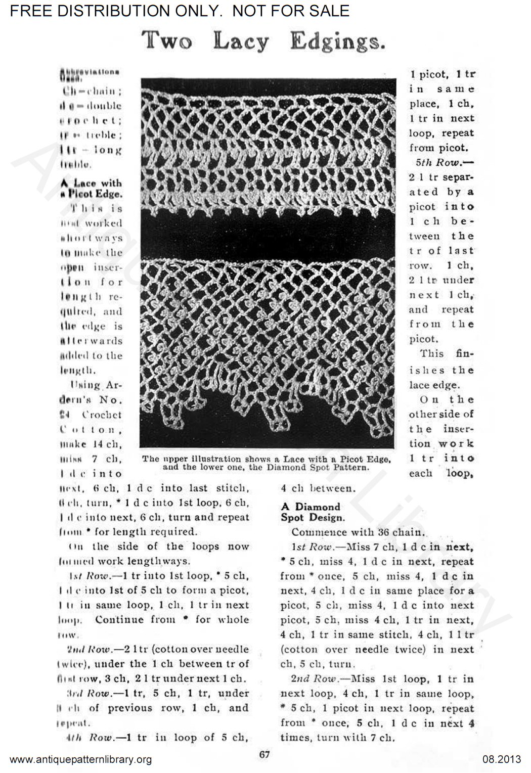 6-EN004 Distinctive Crochet,