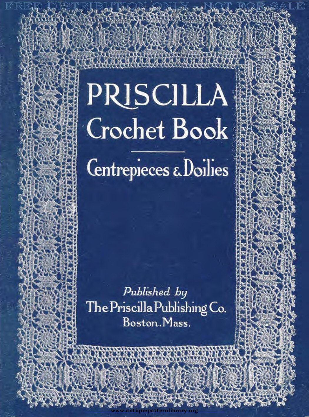 6-JA003 Priscilla Crochet Book