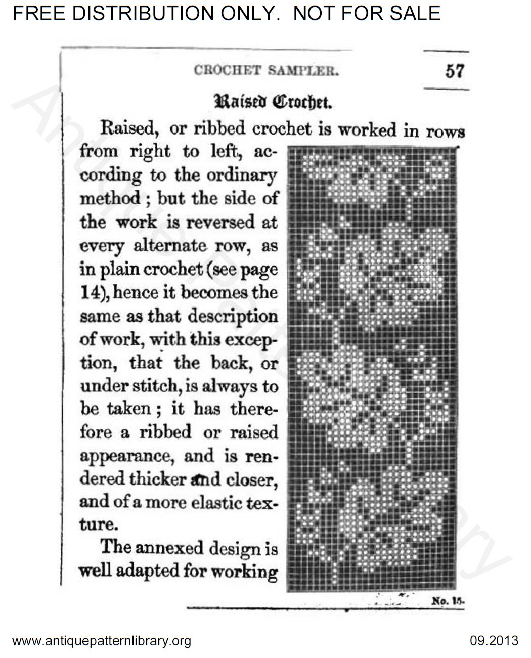 6-JA007 My Crochet Sampler.