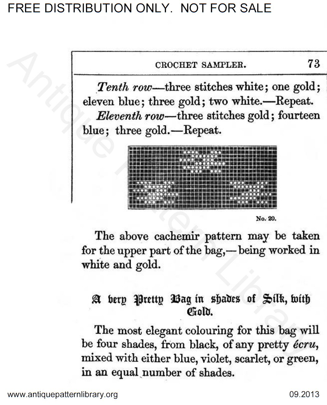 6-JA007 My Crochet Sampler.