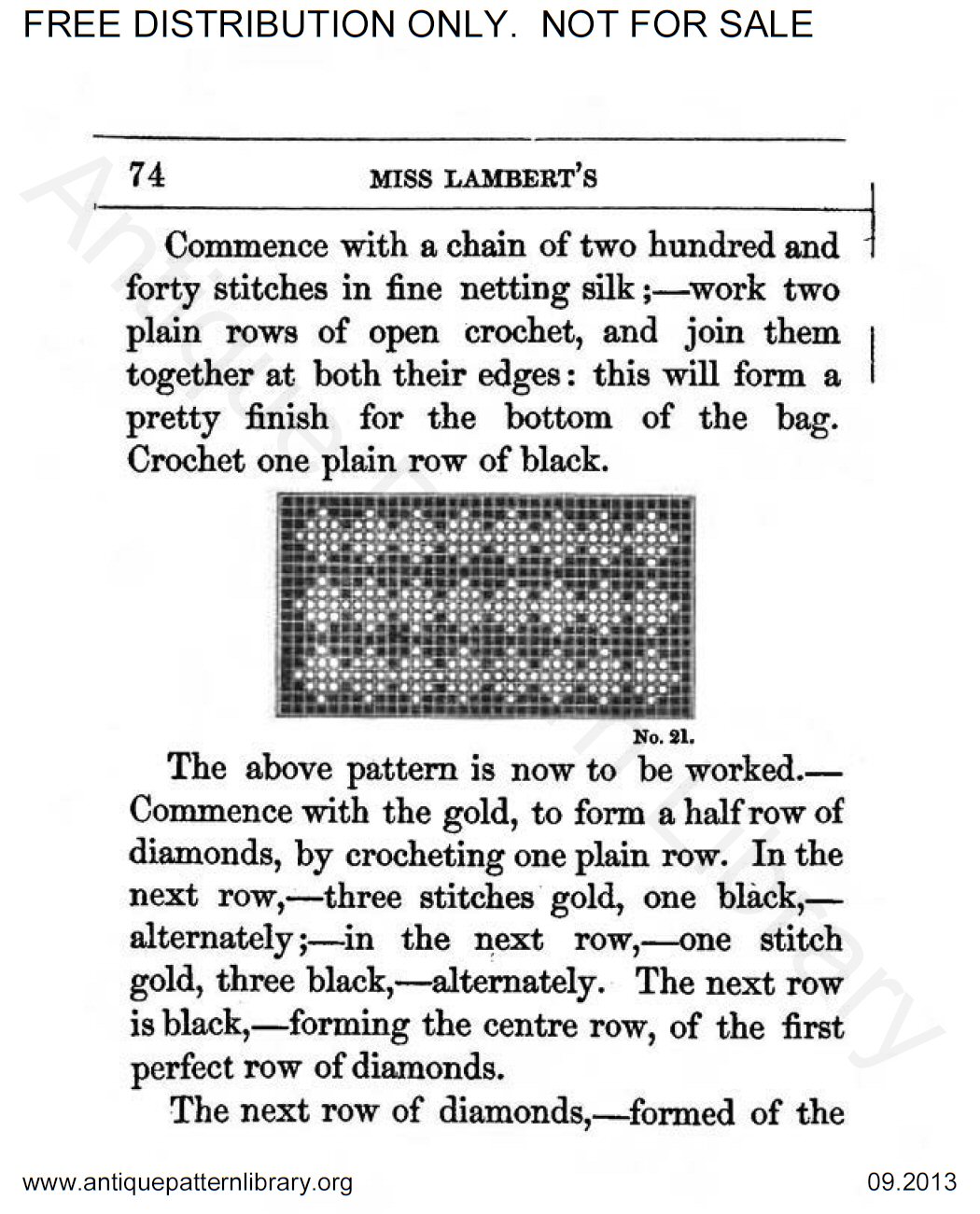 6-JA007 My Crochet Sampler.