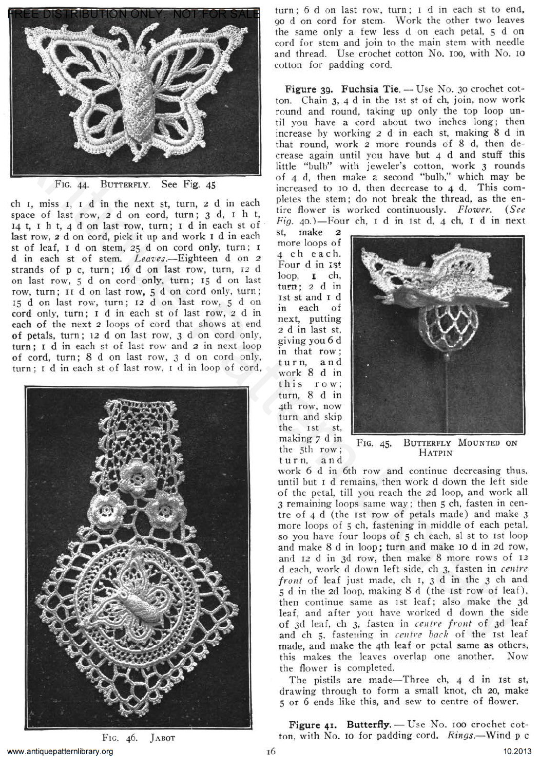 6-JA025 Priscilla Irish Crochet Book No. 2,